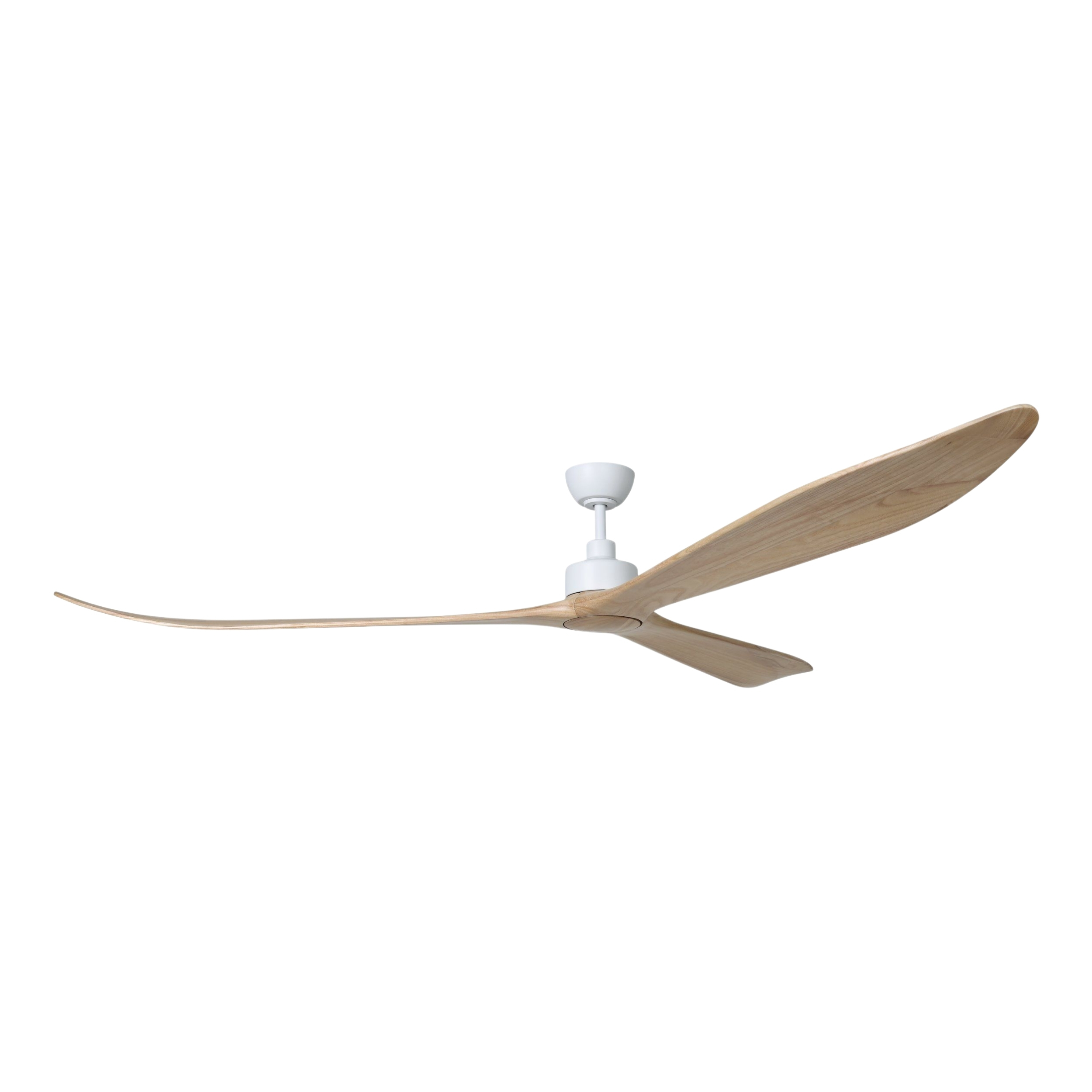 Currumbin 100-Inch Matt White DC Ceiling Fan with Remote