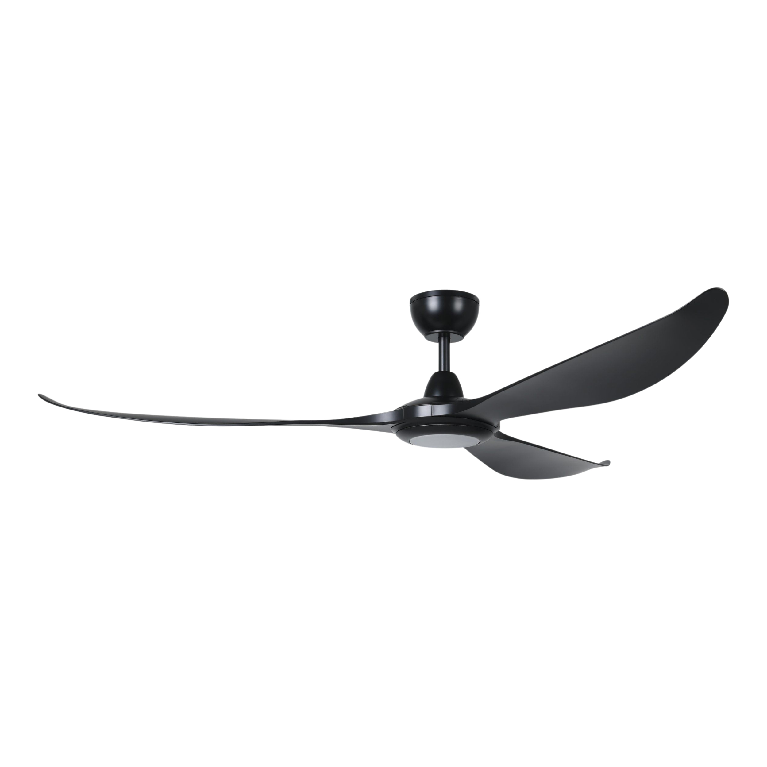 Kurrawa 72-Inch IP55 DC Ceiling Fan with LED and Remote - Black
