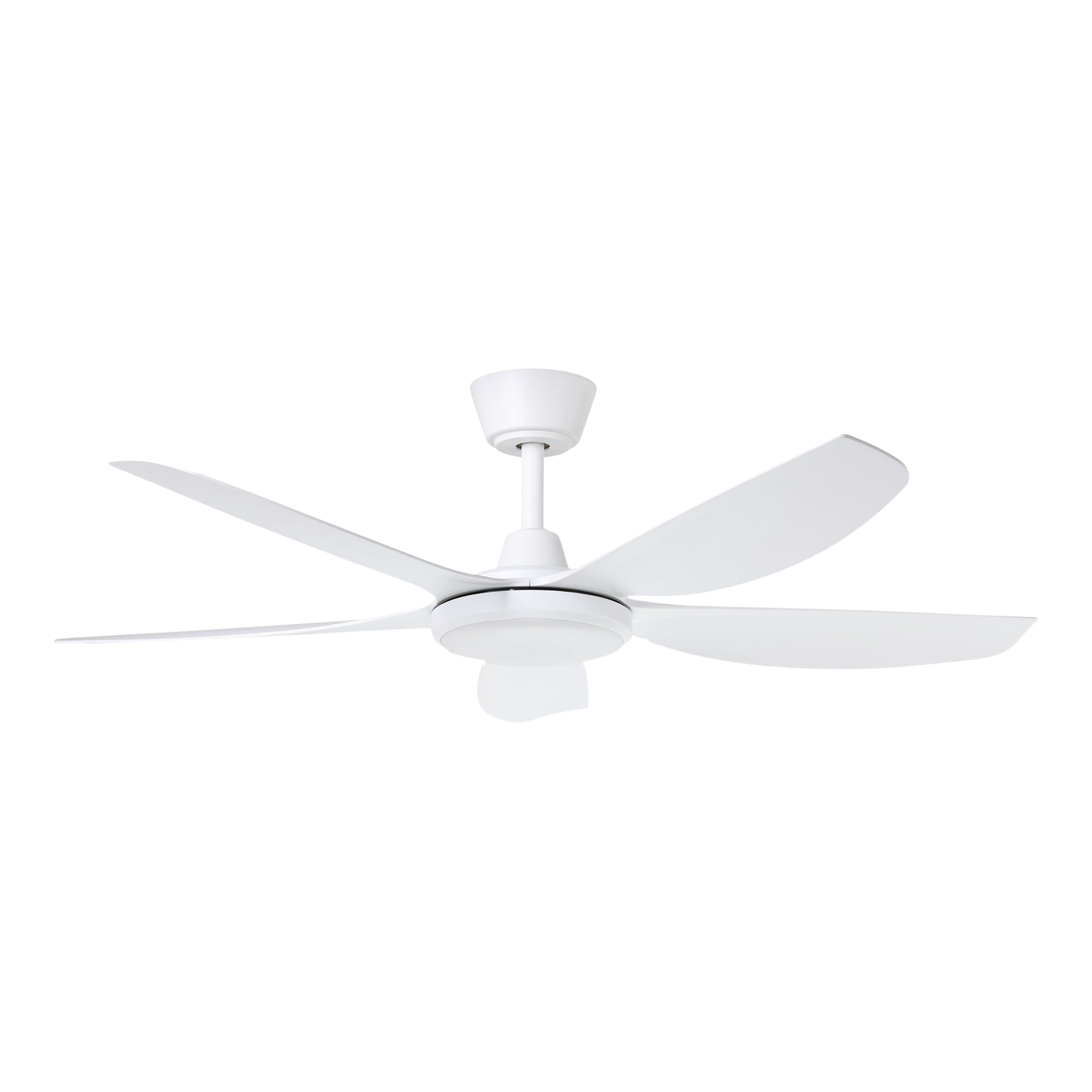 Miami 48-Inch DC Ceiling Fan with LED and Remote - White