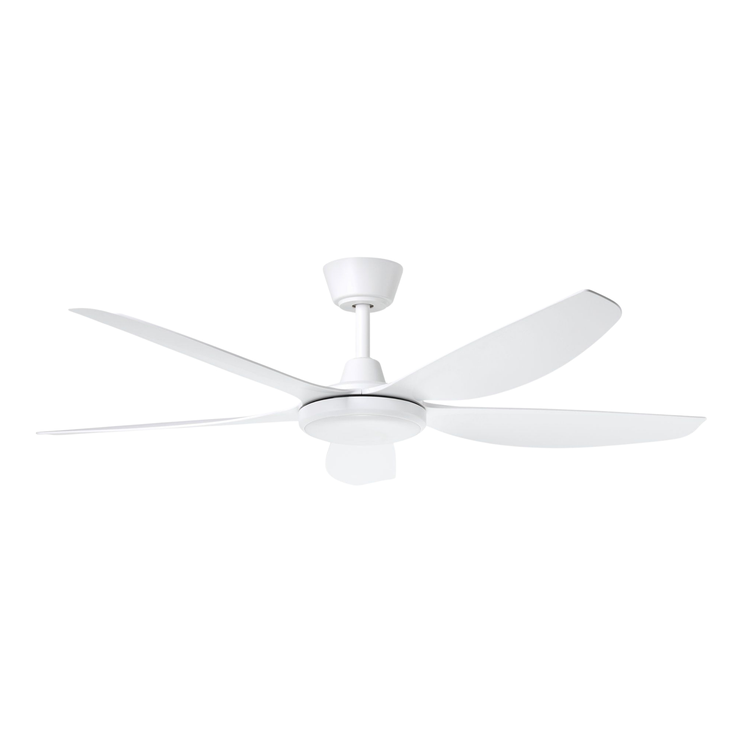 Miami 52-Inch DC Ceiling Fan with LED and Remote - White