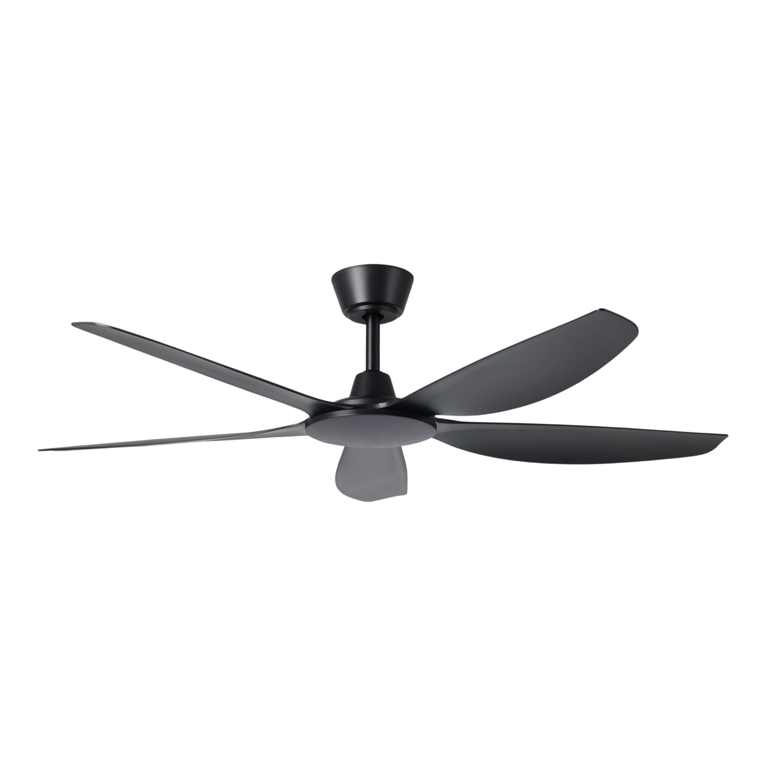 Miami 52-Inch DC Ceiling Fan with Remote - Black