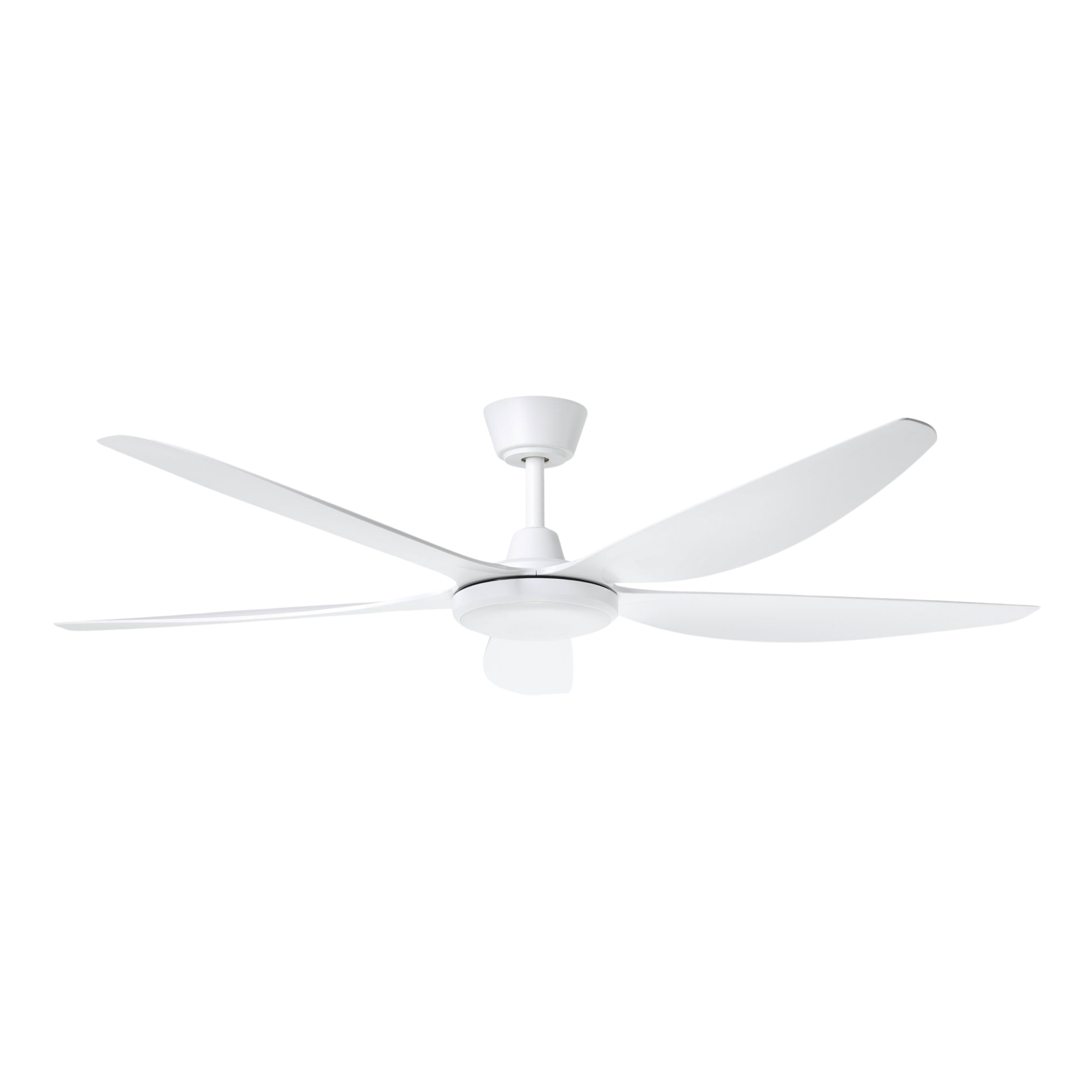 Miami 60-Inch DC Ceiling Fan with LED and Remote - White