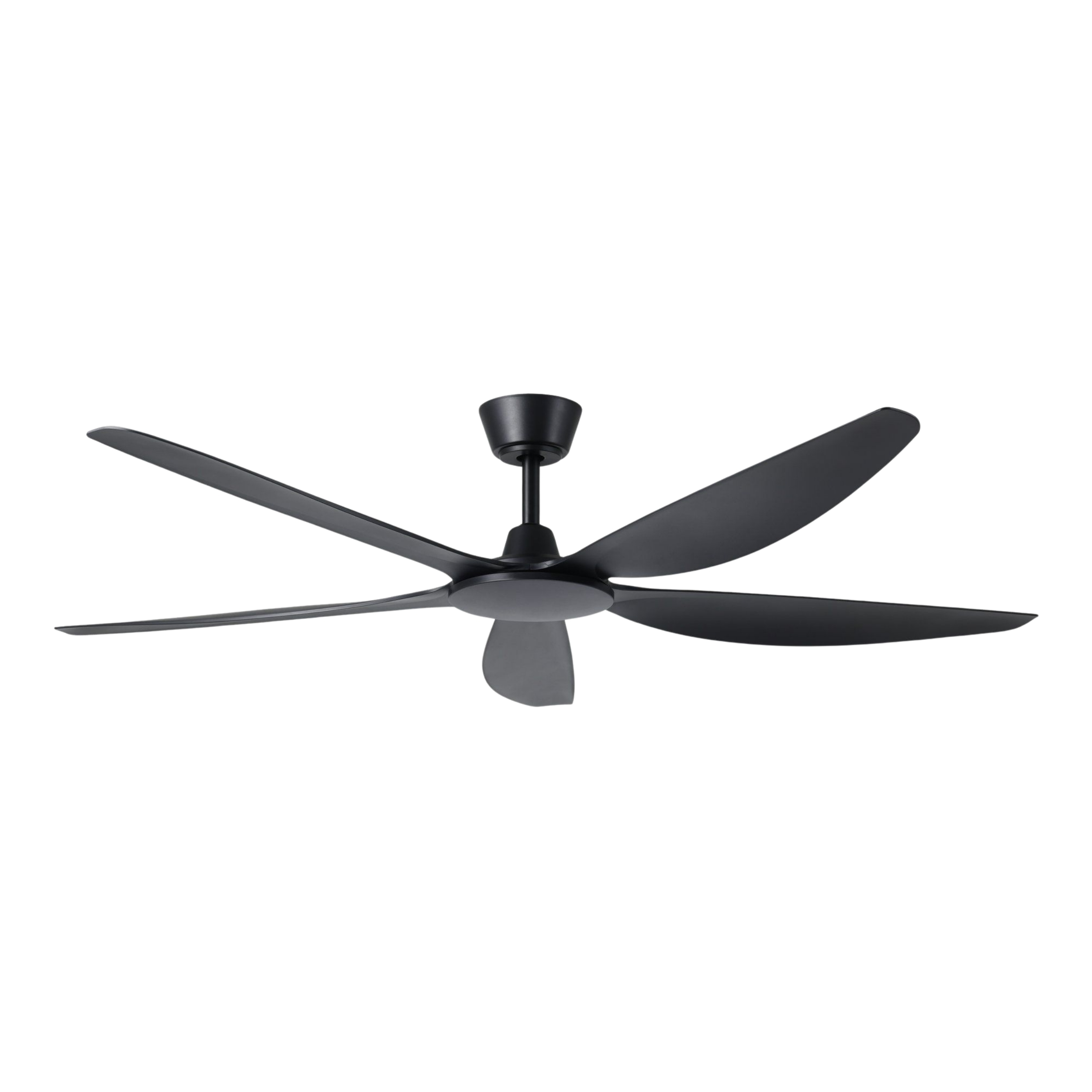 Miami 60-Inch DC Ceiling Fan with Remote - Black
