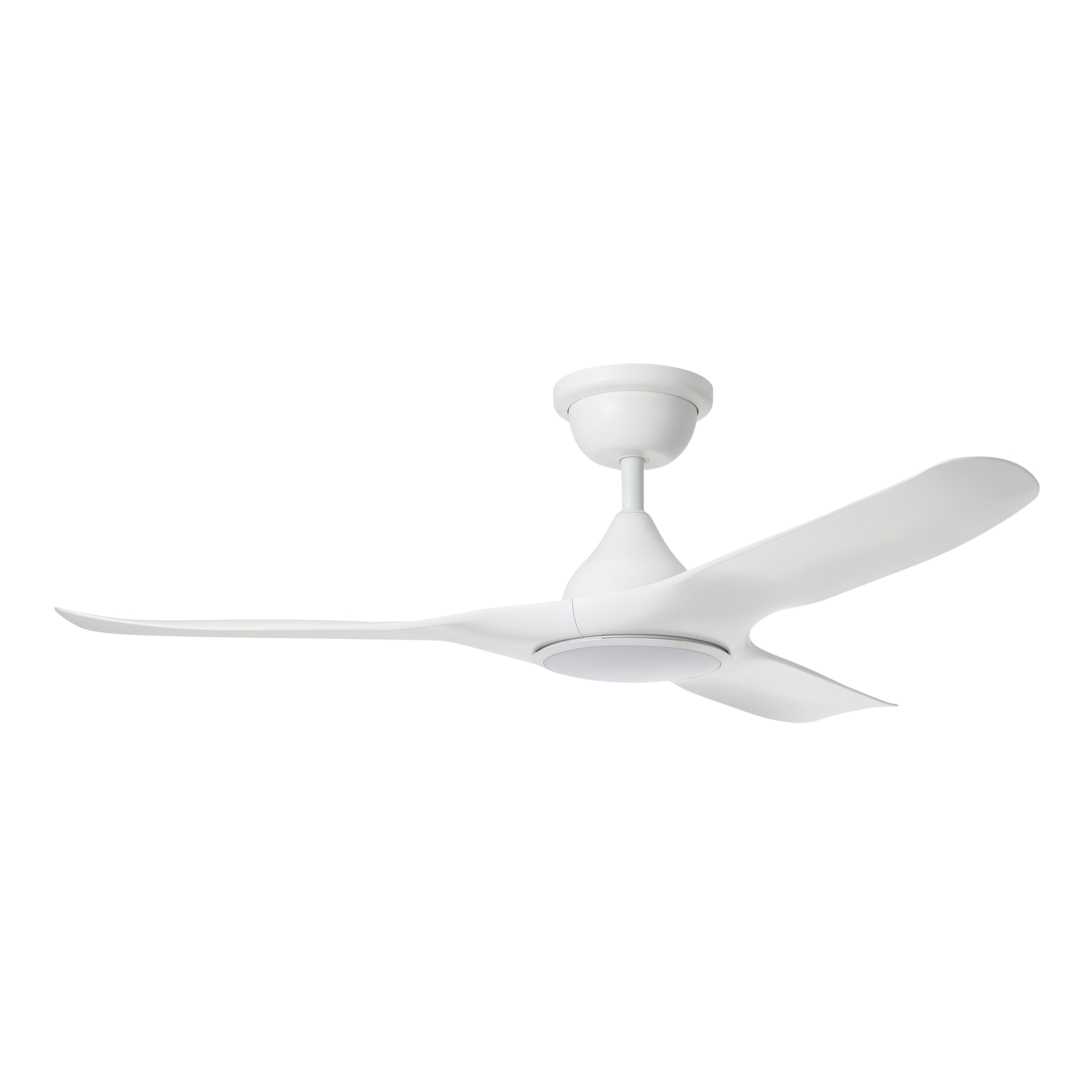 Tahiti 52-Inch IP66 Matt White DC Ceiling Fan with LED Light