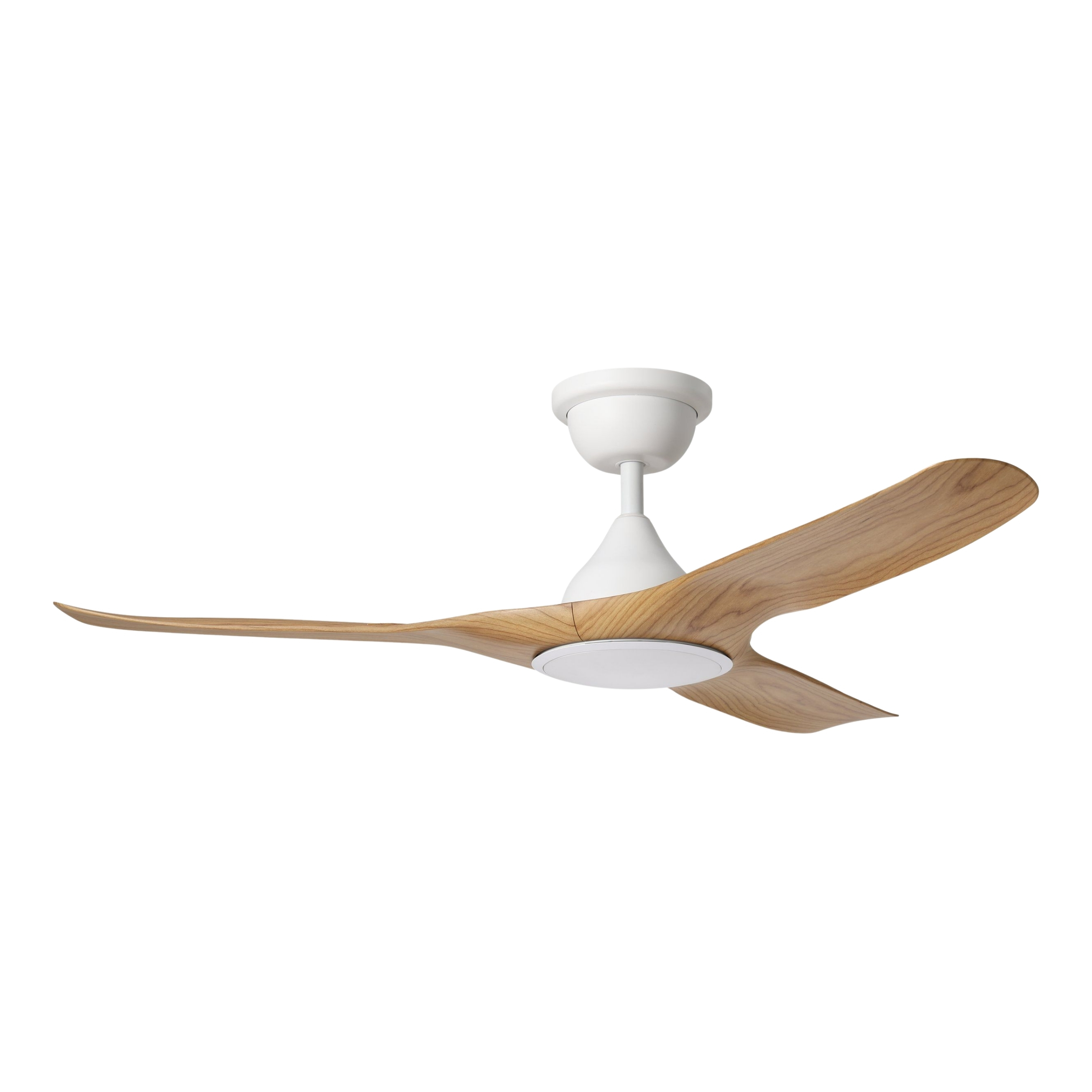 Tahiti 52-Inch IP66 White-Blackbutt DC Ceiling Fan