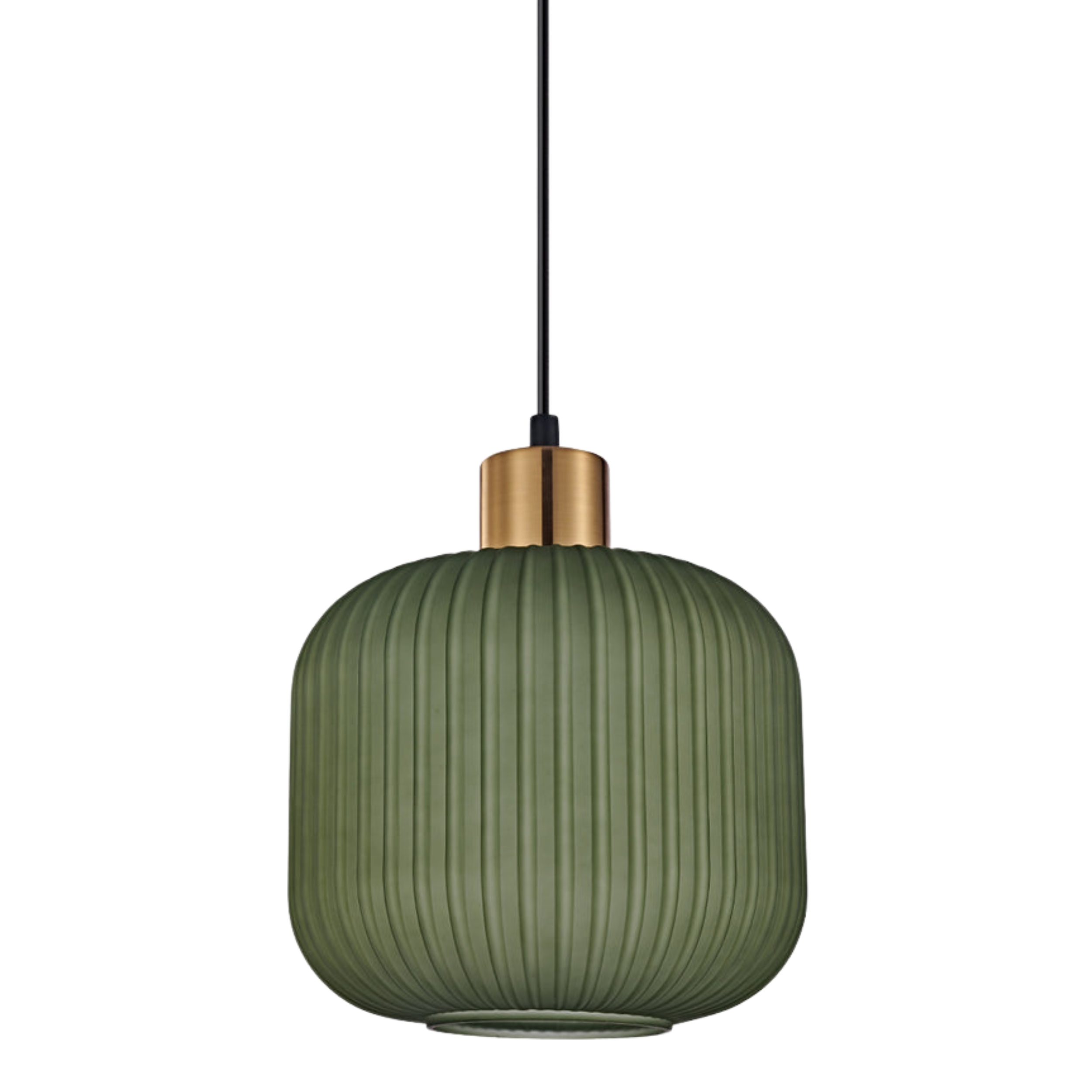 Casignana Green Translucent Glass Pendant