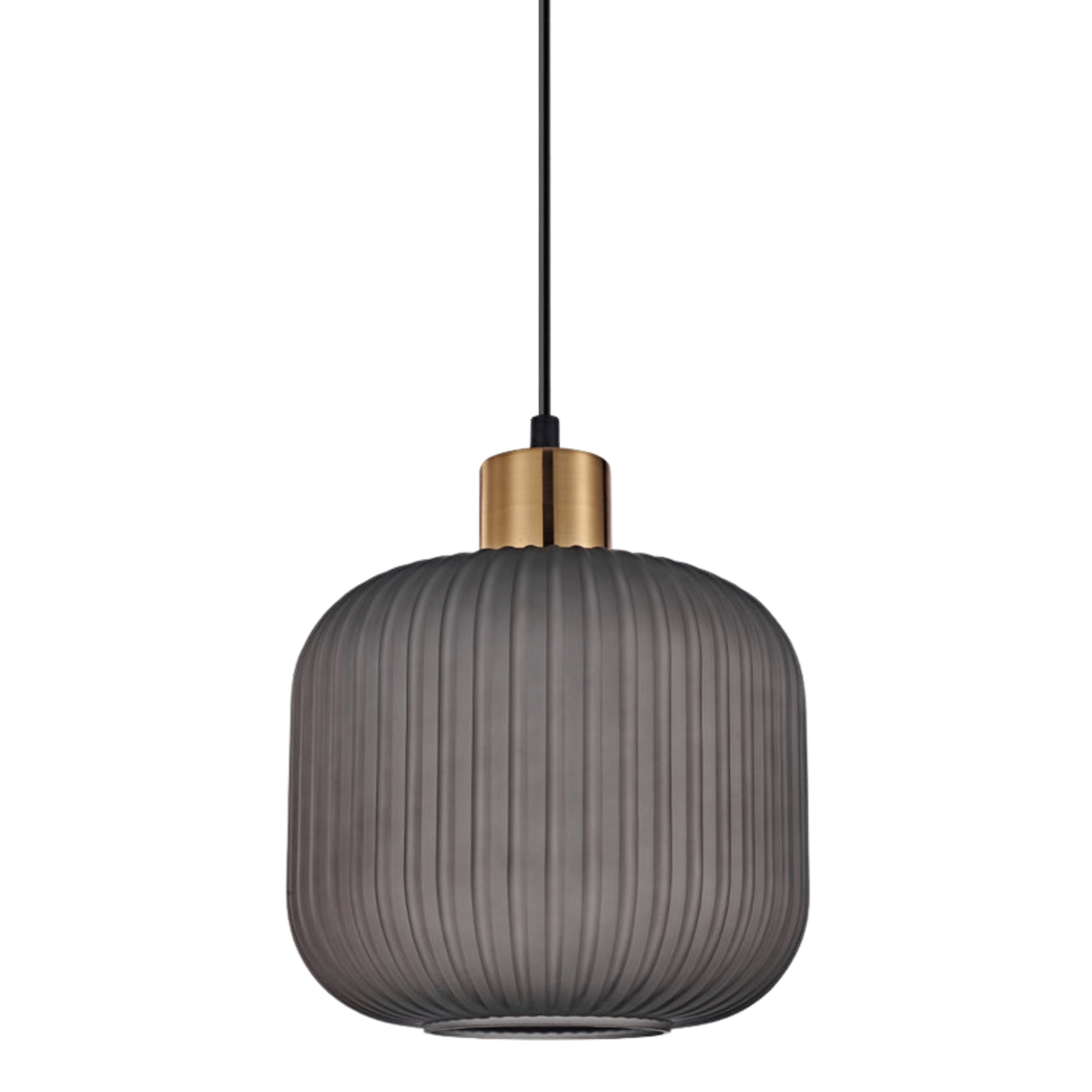 Casignana Smokey Translucent Glass Pendant