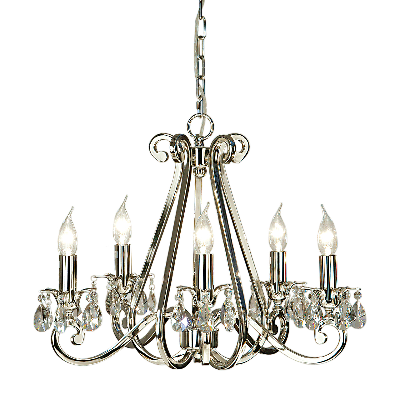 Luxuria 5 Light Candle Chandelier