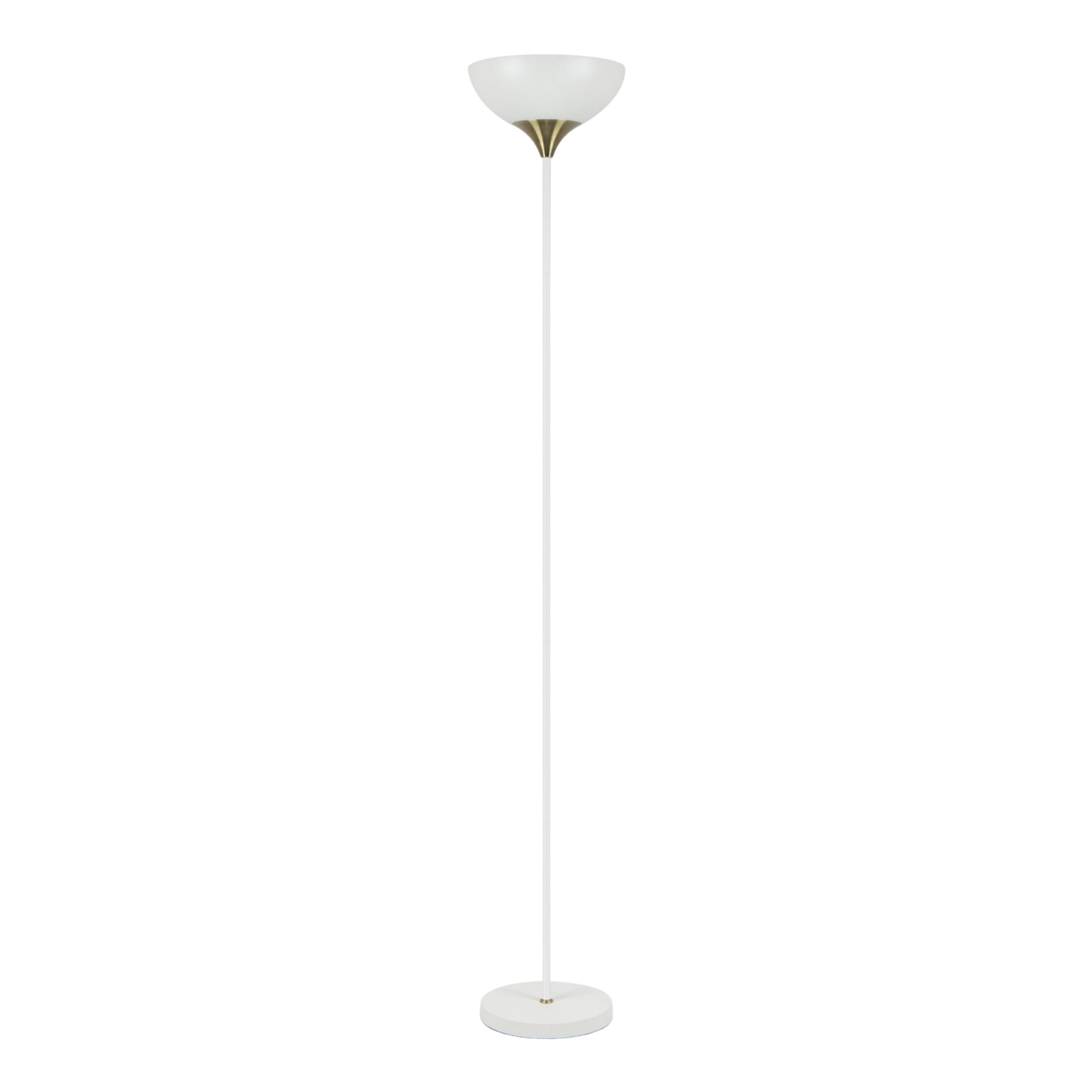 Xoshi Matt White Minimalist Uplight Floor Lamp