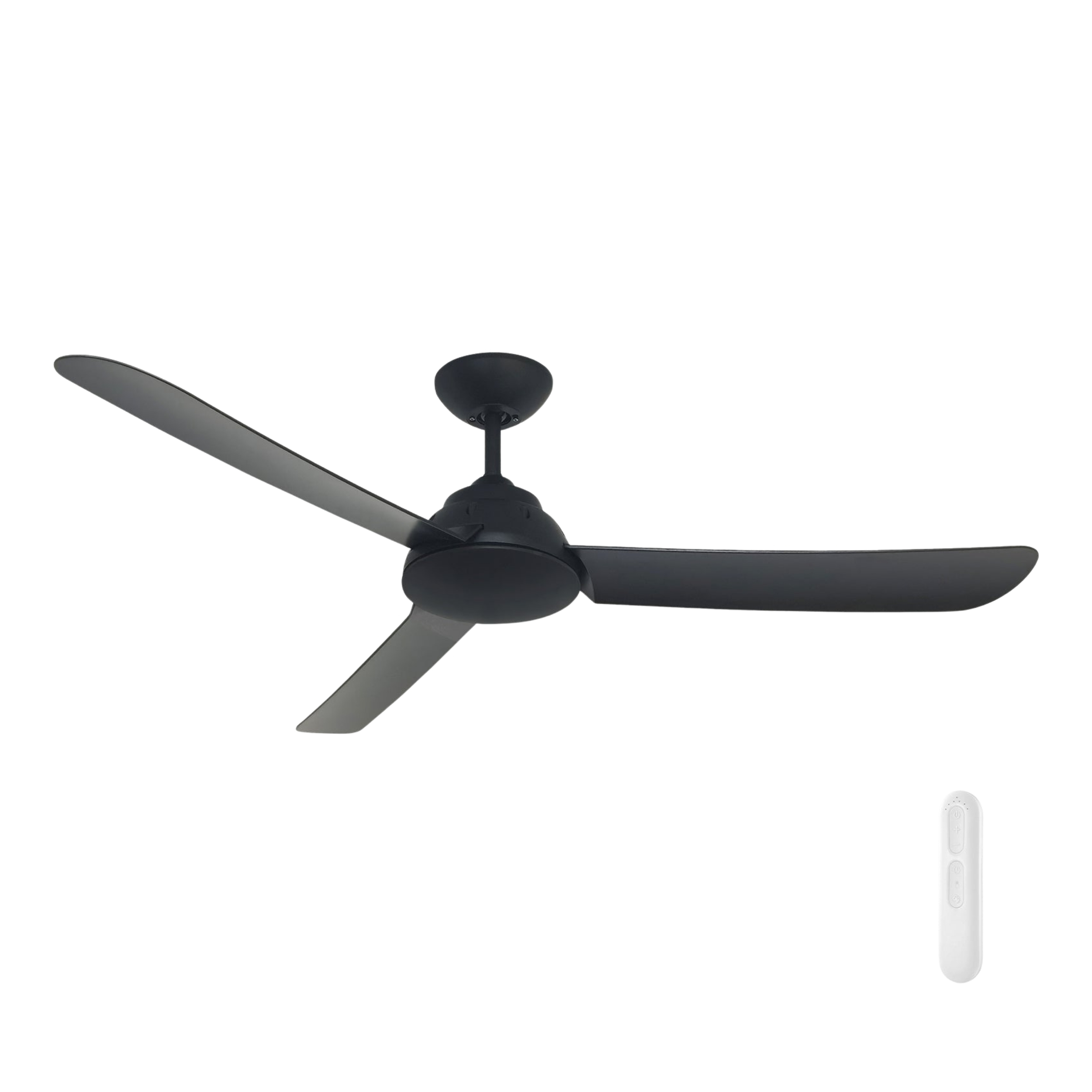 Brooke 50-Inch DC Ceiling Fan with Remote - Black