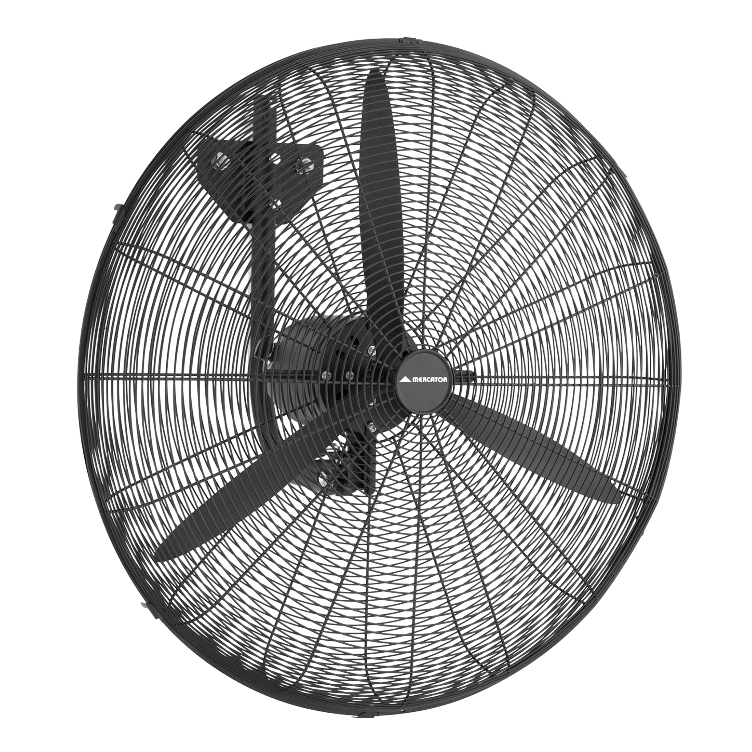 Broome 30-Inch Black Industrial Wall Fan