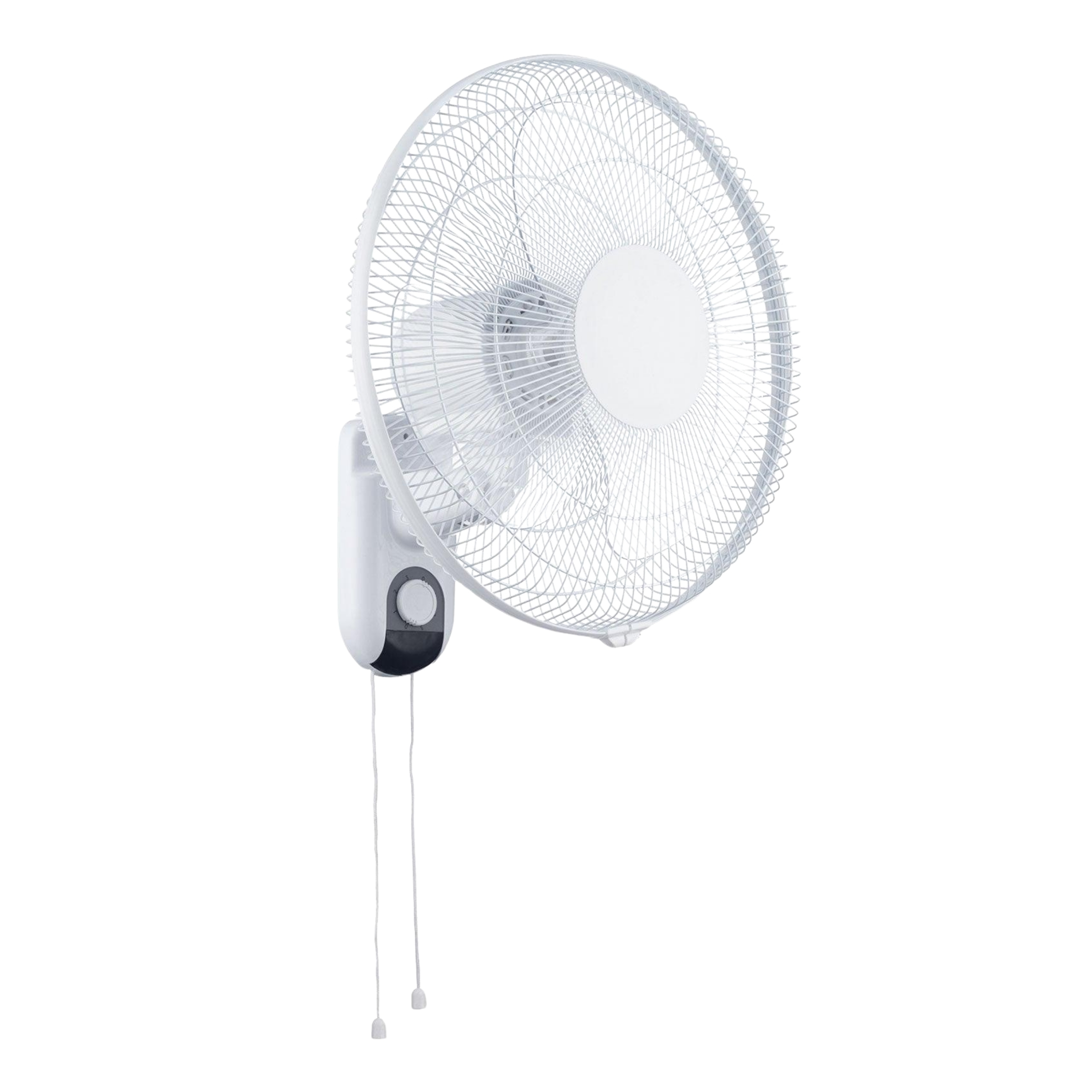 Ivan 16-Inch White Modern Wall Fan