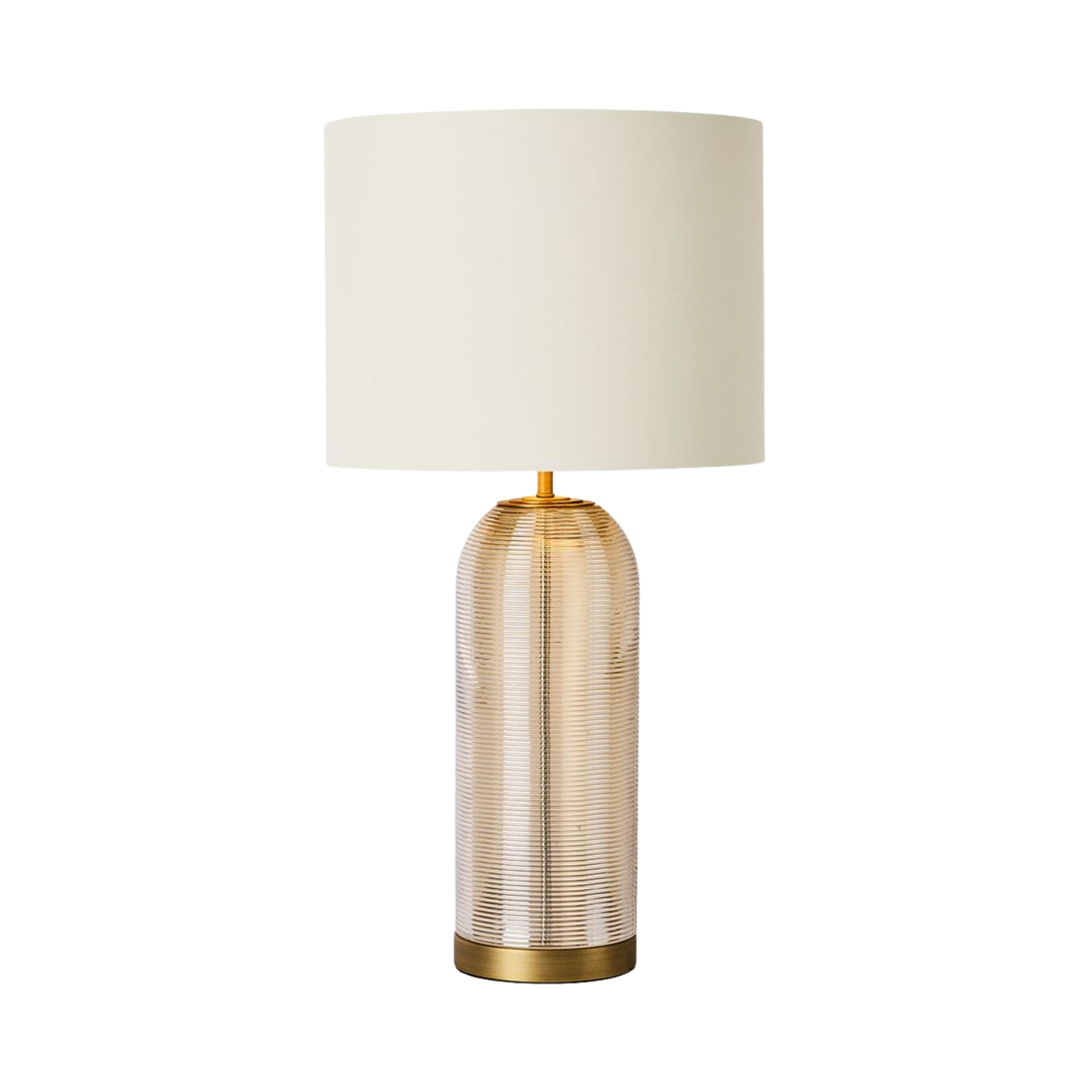 Cabeza Ribbed Glass Classic Table Lamp