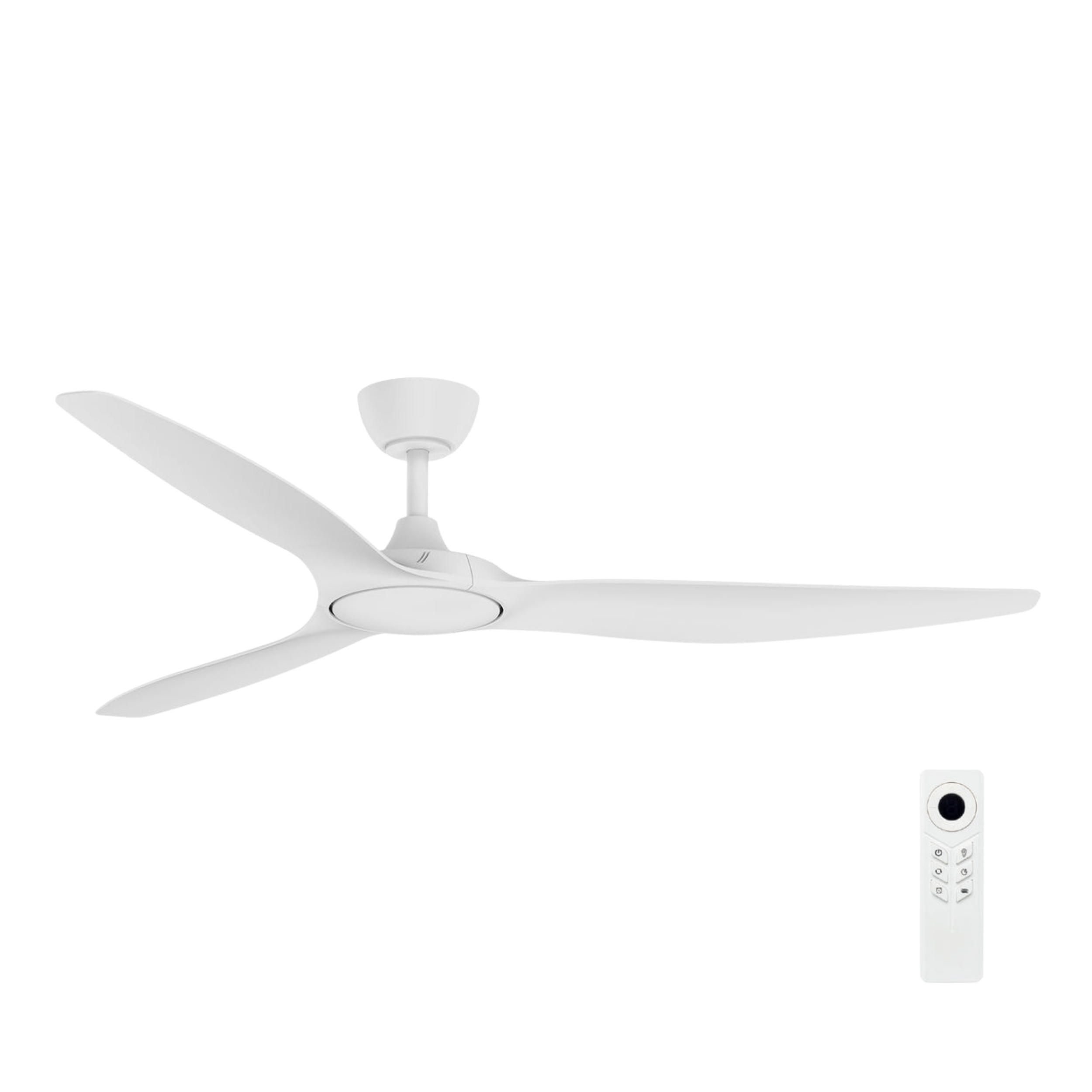 Fantastic 60-Inch DC Ceiling Fan - White