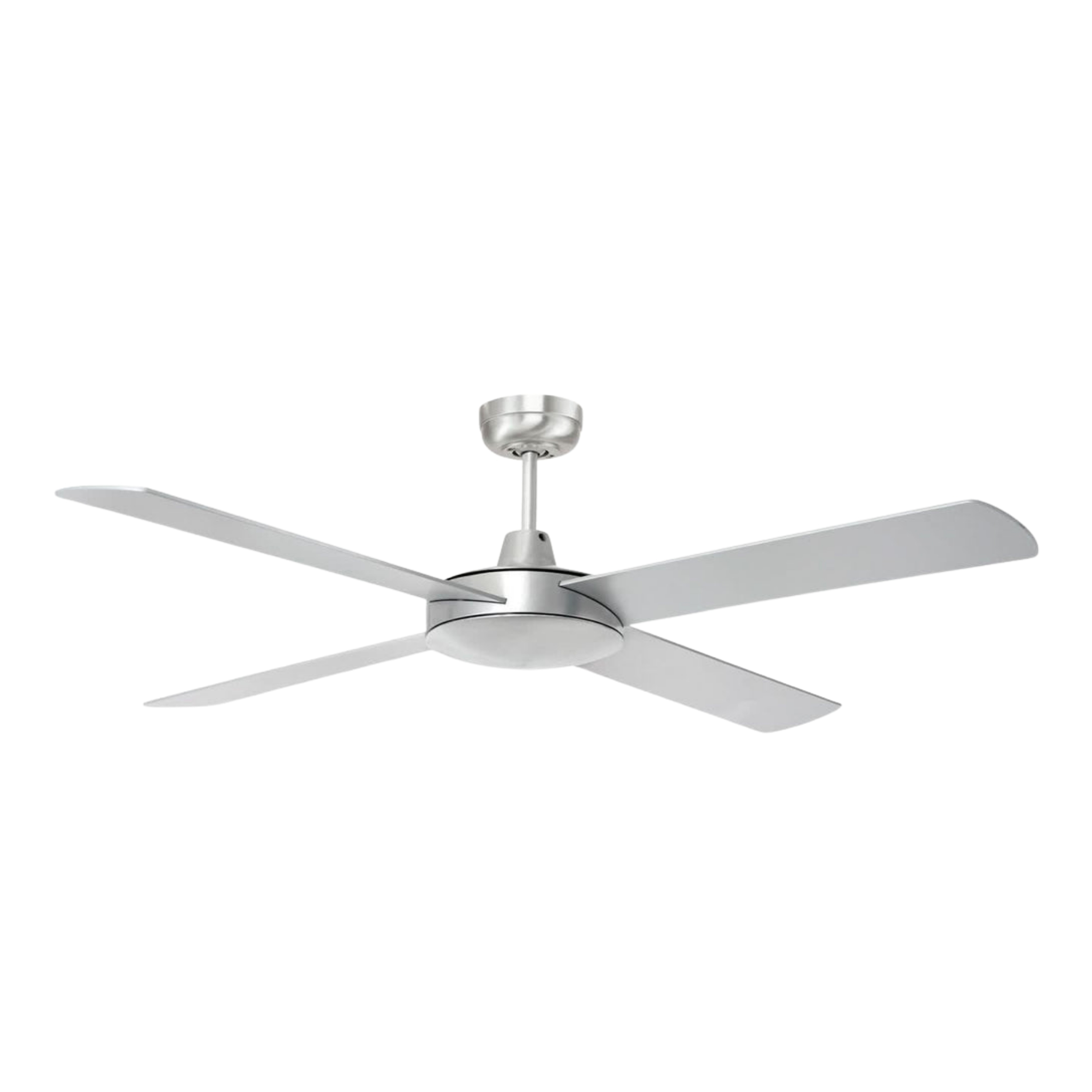 Tempest 52-Inch Plywood AC Ceiling Fan - Silver Aluminium