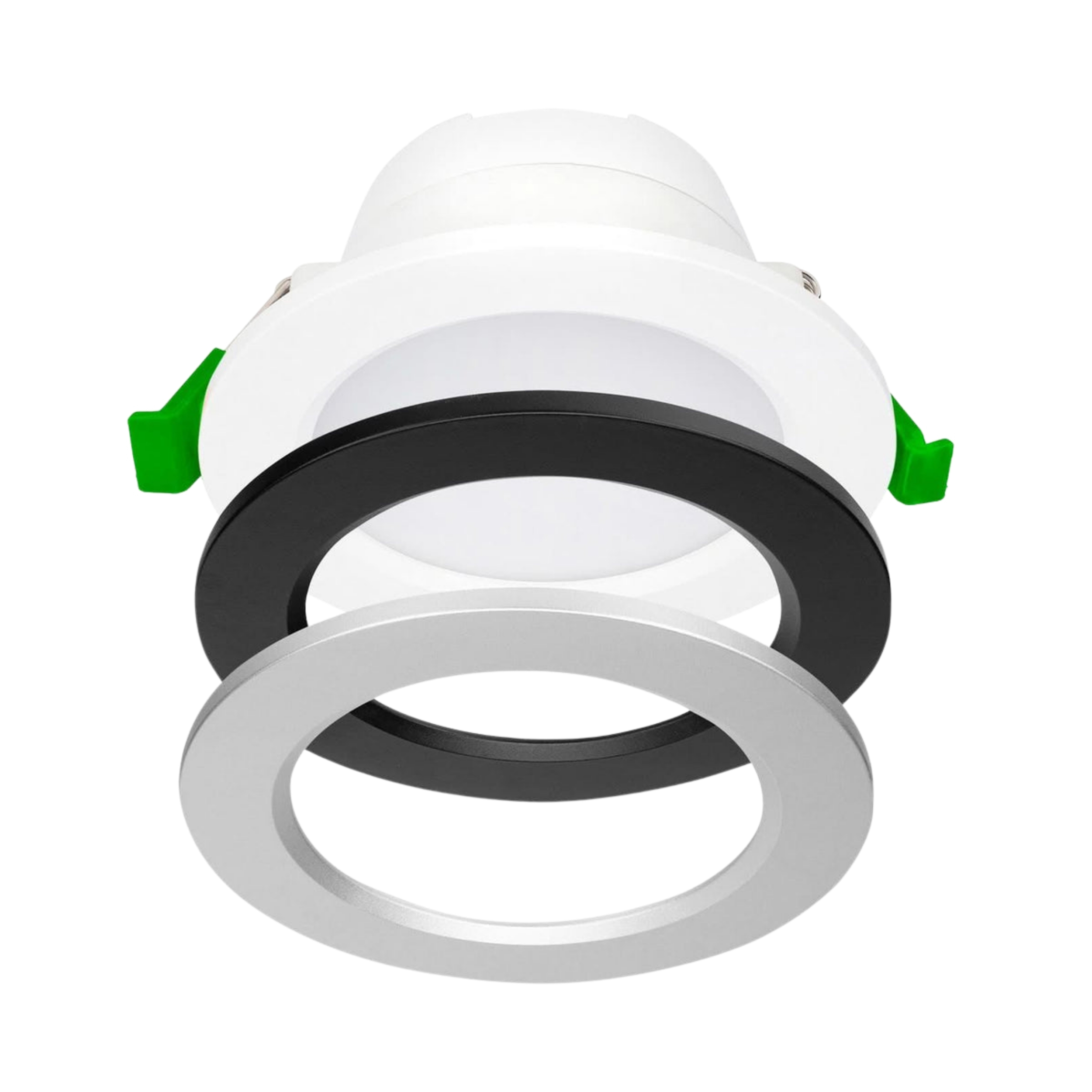 Uni Trio IP44 Multi-Trim 3CCT LED Downlight - White