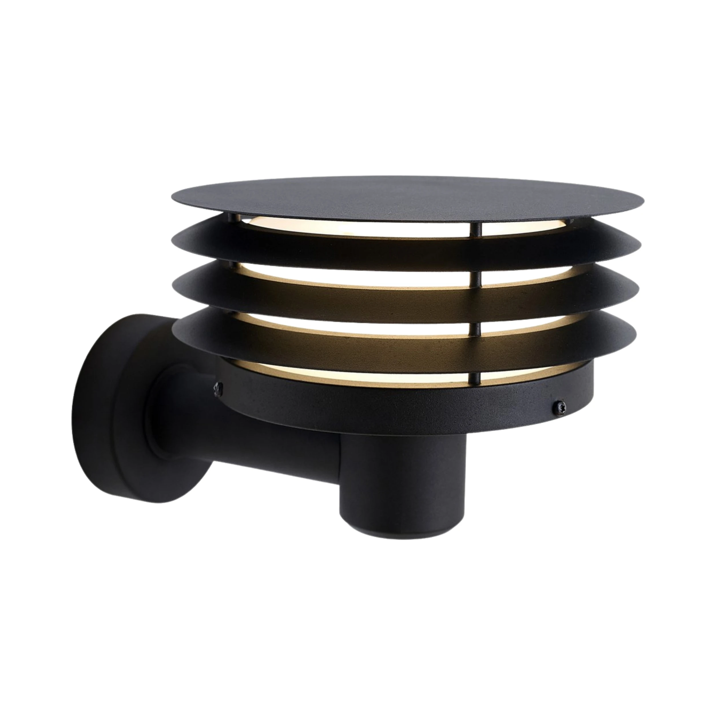 Cirella IP54 Modern Wall Light - Seaside Black