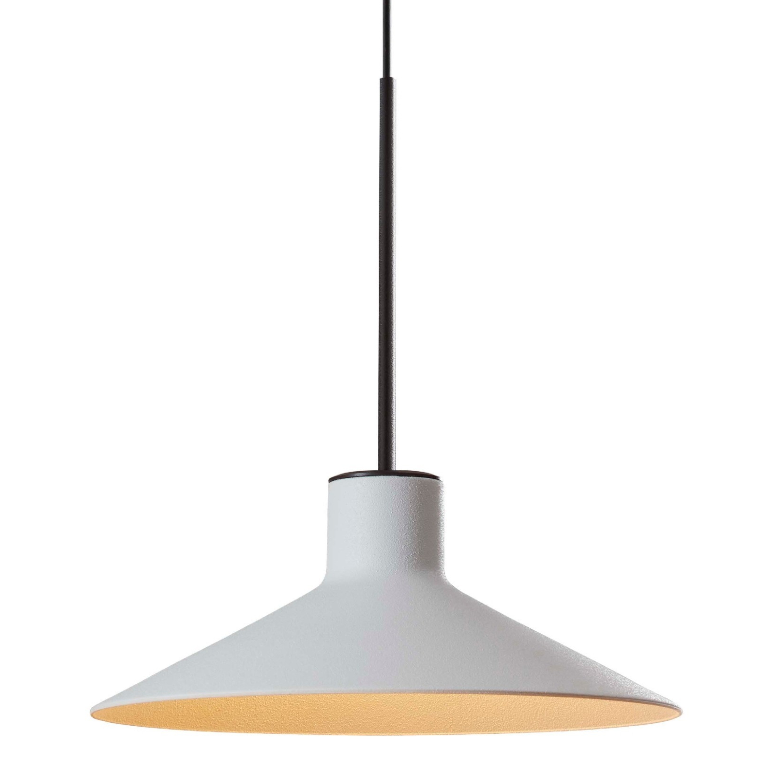 Platet S20 Pebble Grey Cone Pendant