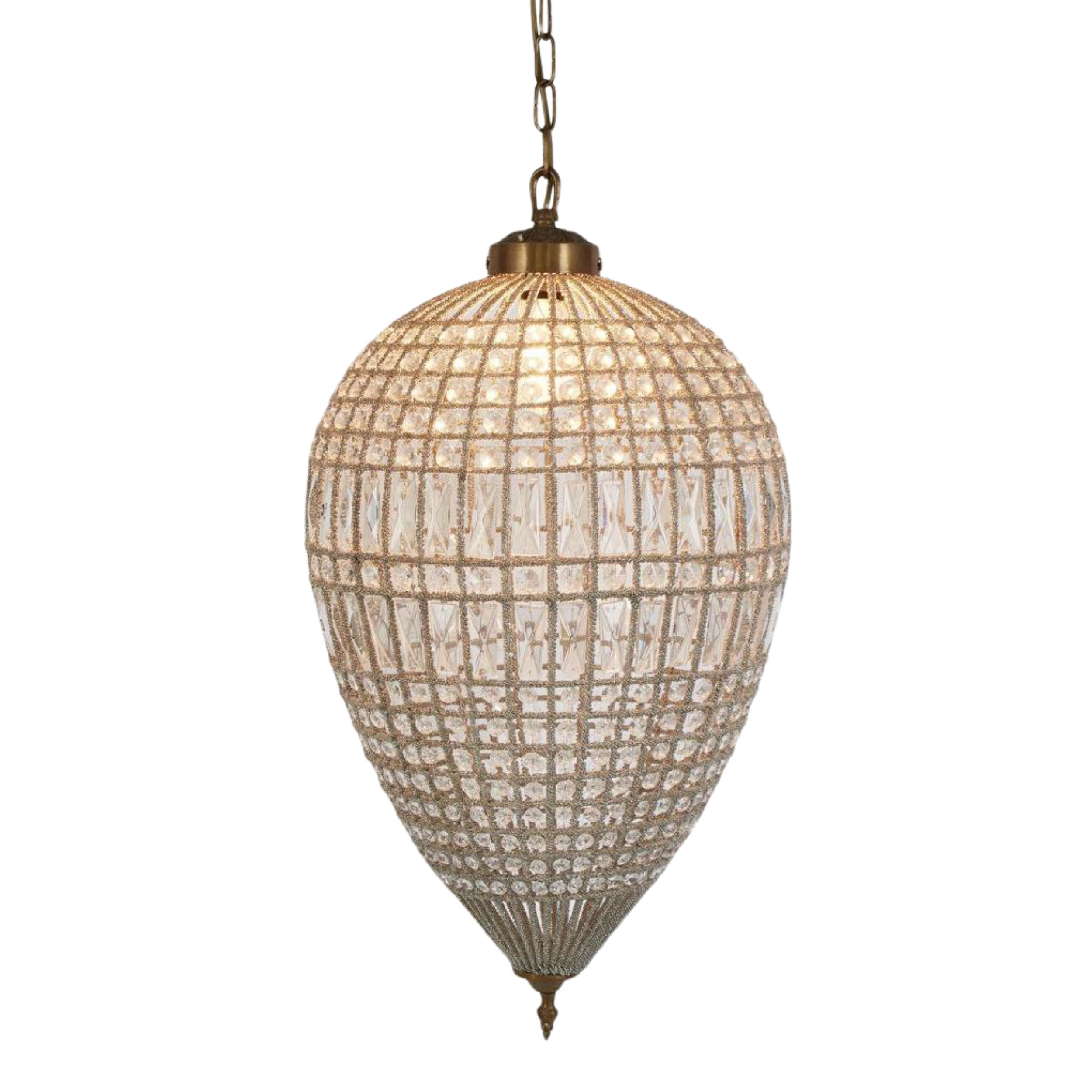 St Loren Crystal Glass Chandelier - Large