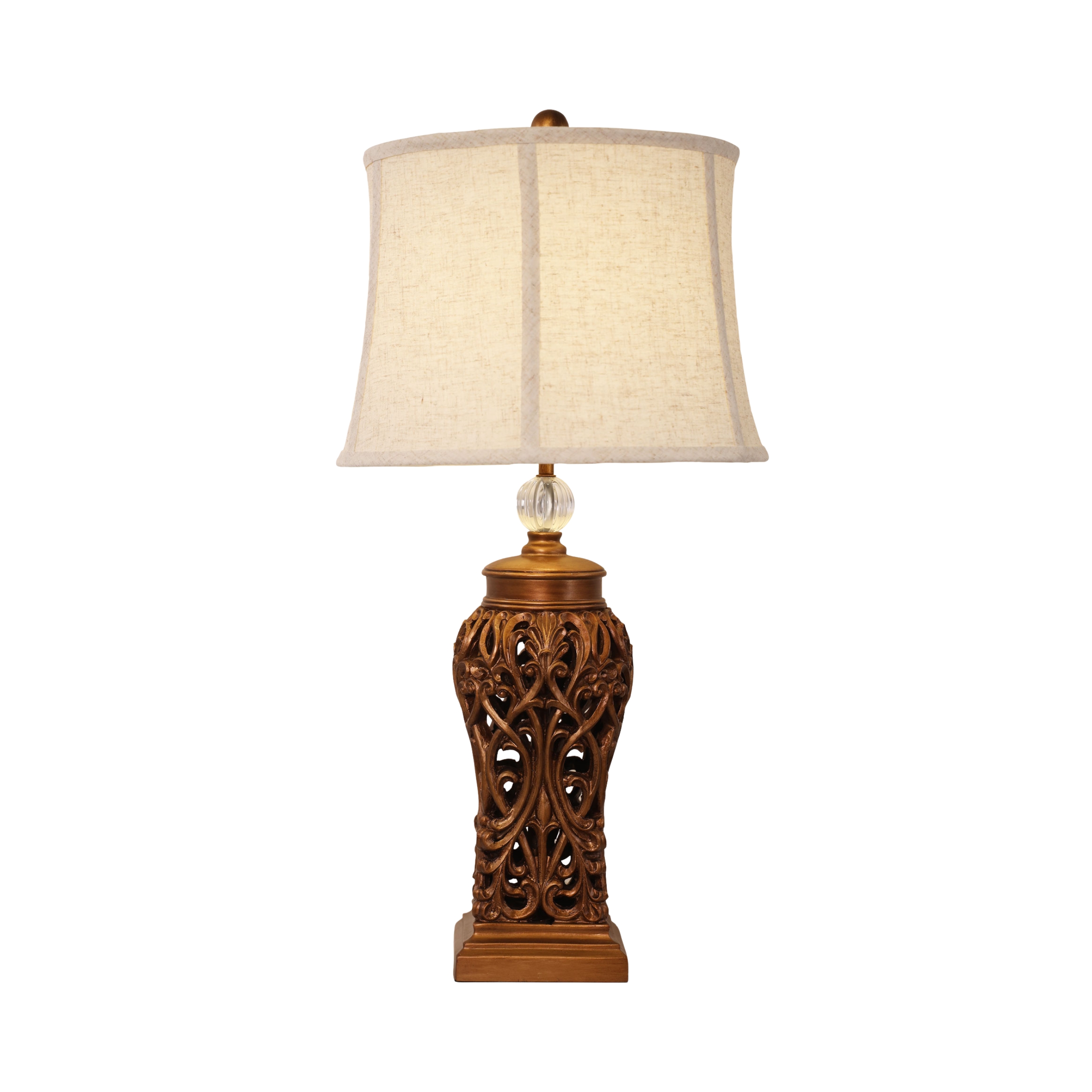 Daphney Gold Classic Antique Table Lamp