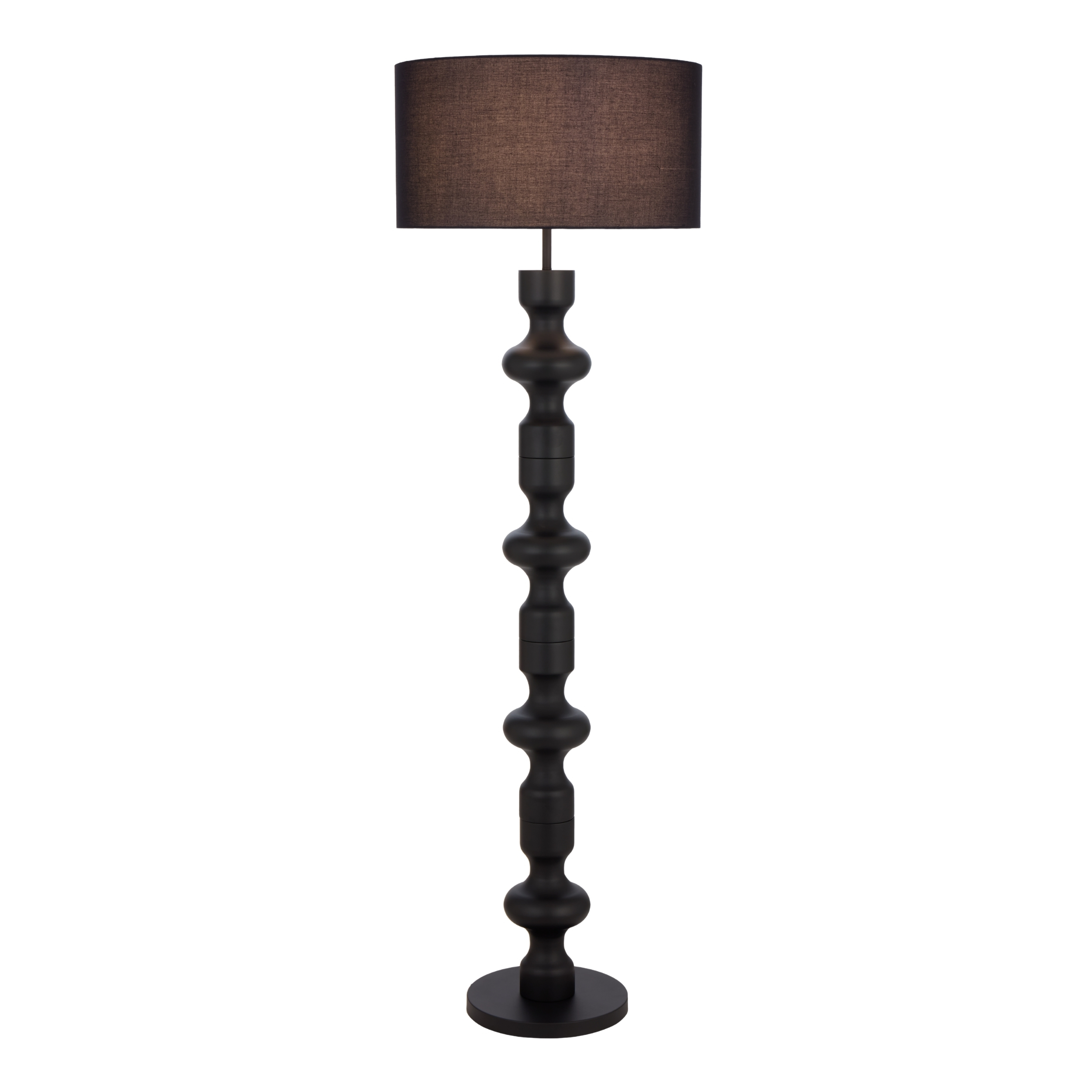 Cormano Full Black Minimalist Floor Lamp