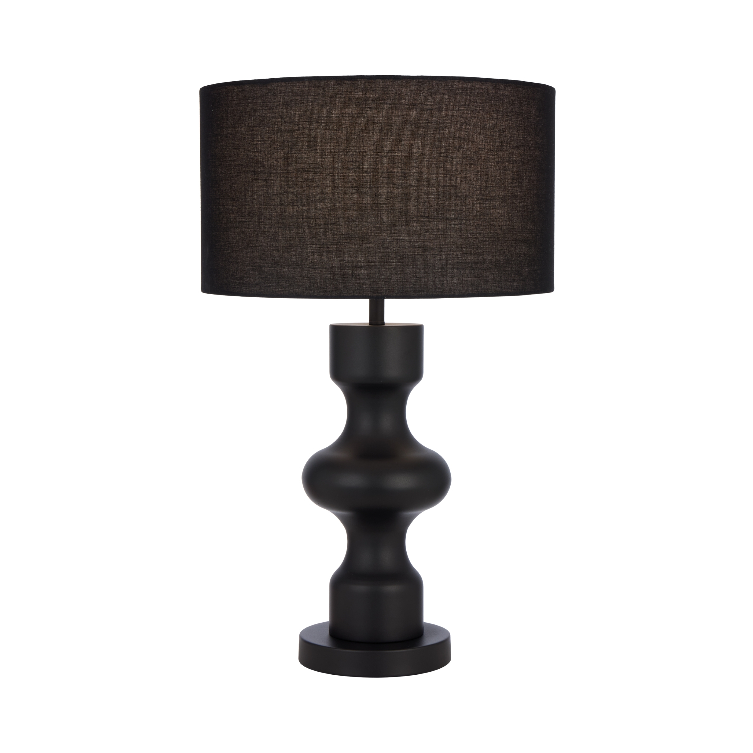 Cormano Full Black Minimalist Table Lamp