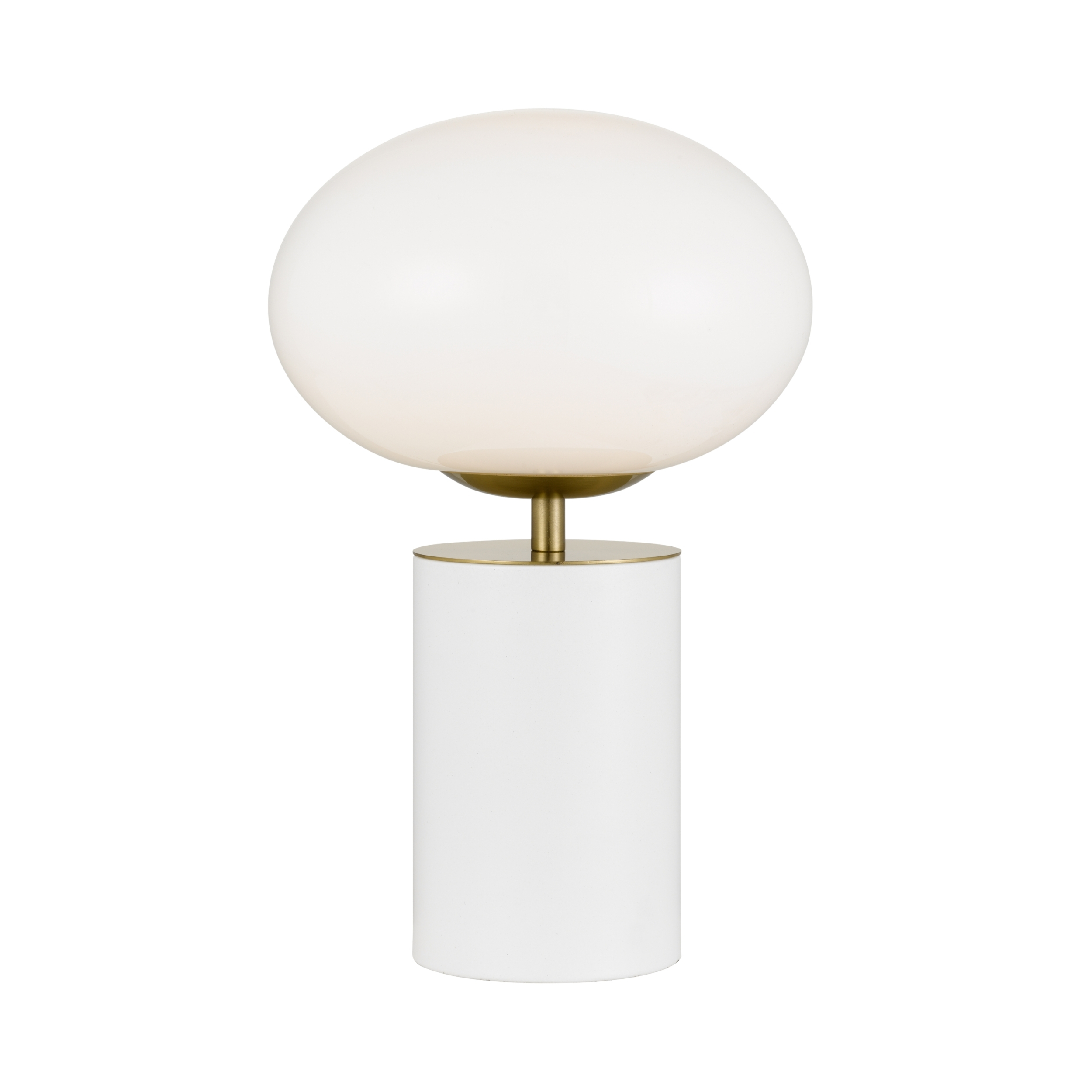 Miane Opal Glass White Touch Table Lamp