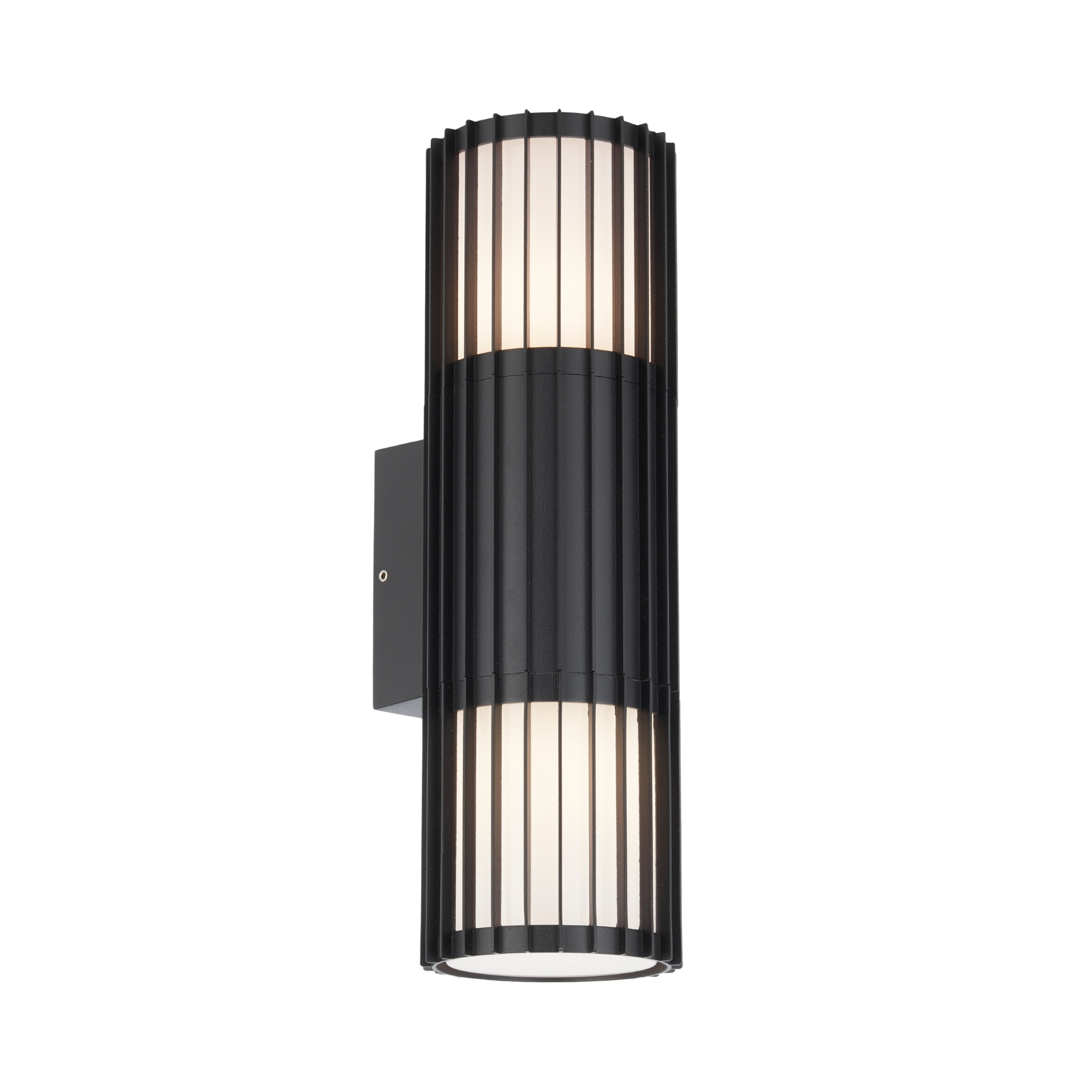 Moncton IP65 Classic Black Twin Wall Light