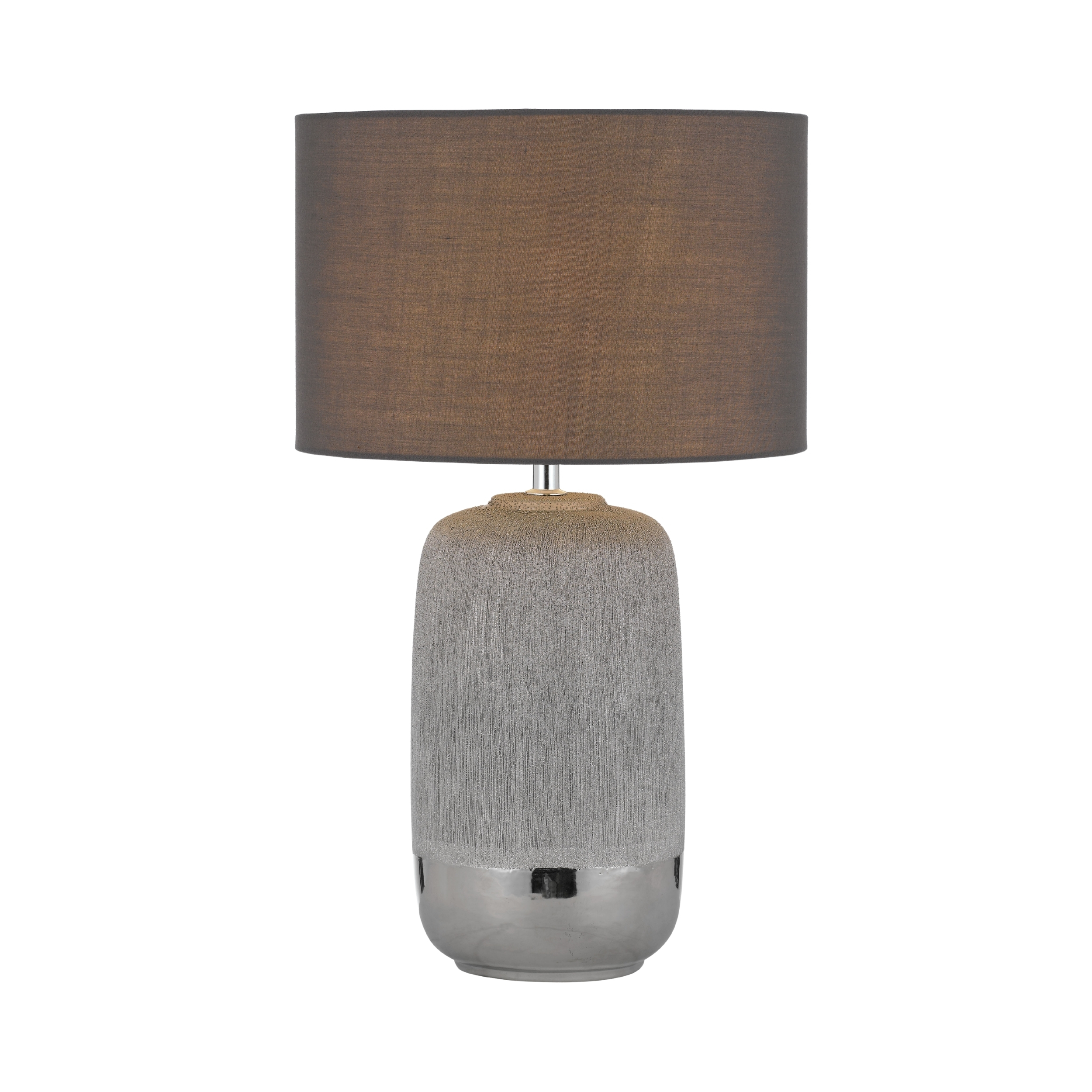 Terme Grey Stone Ceramic Table Lamp