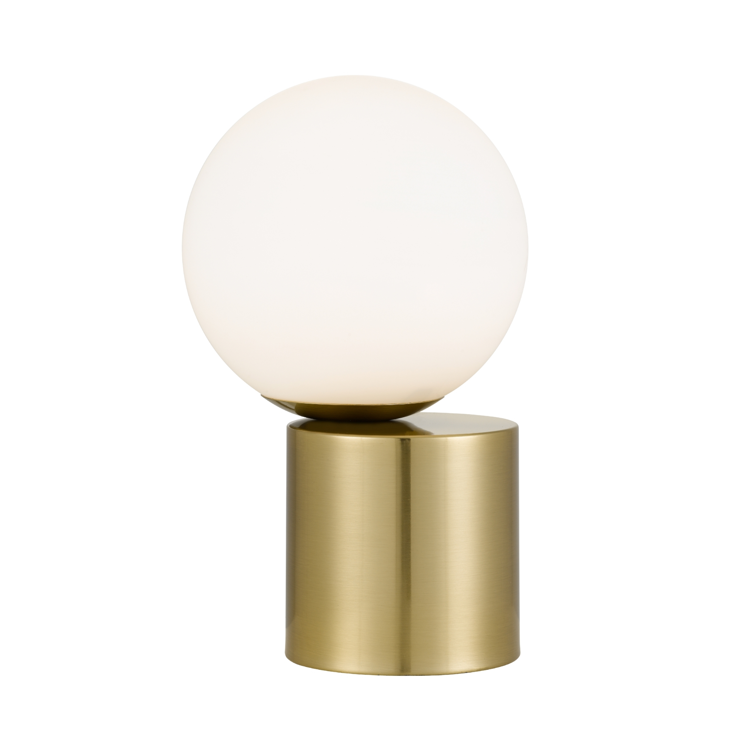 Torinese Opal Glass Gold Touch Table Lamp