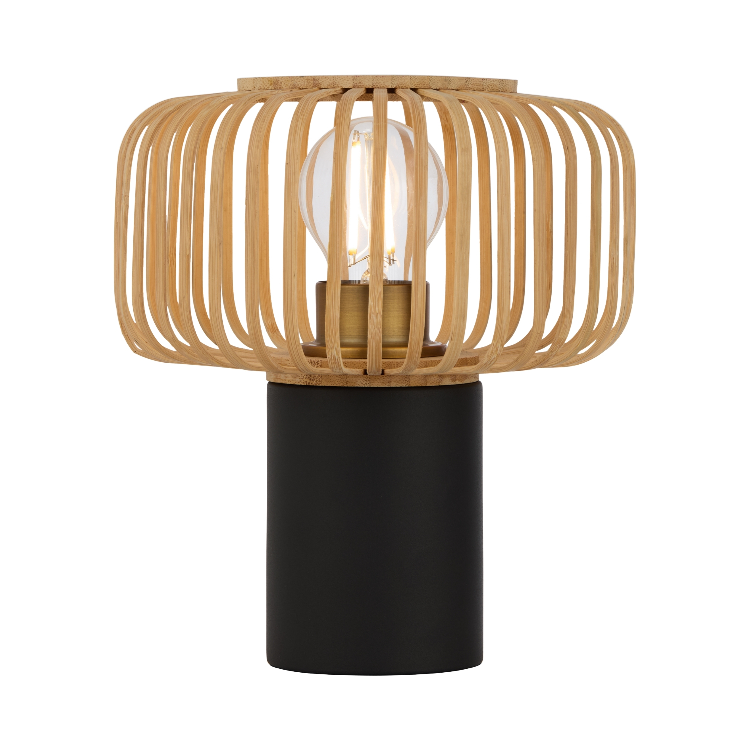 Estense Natural Bamboo Japandi Table Lamp