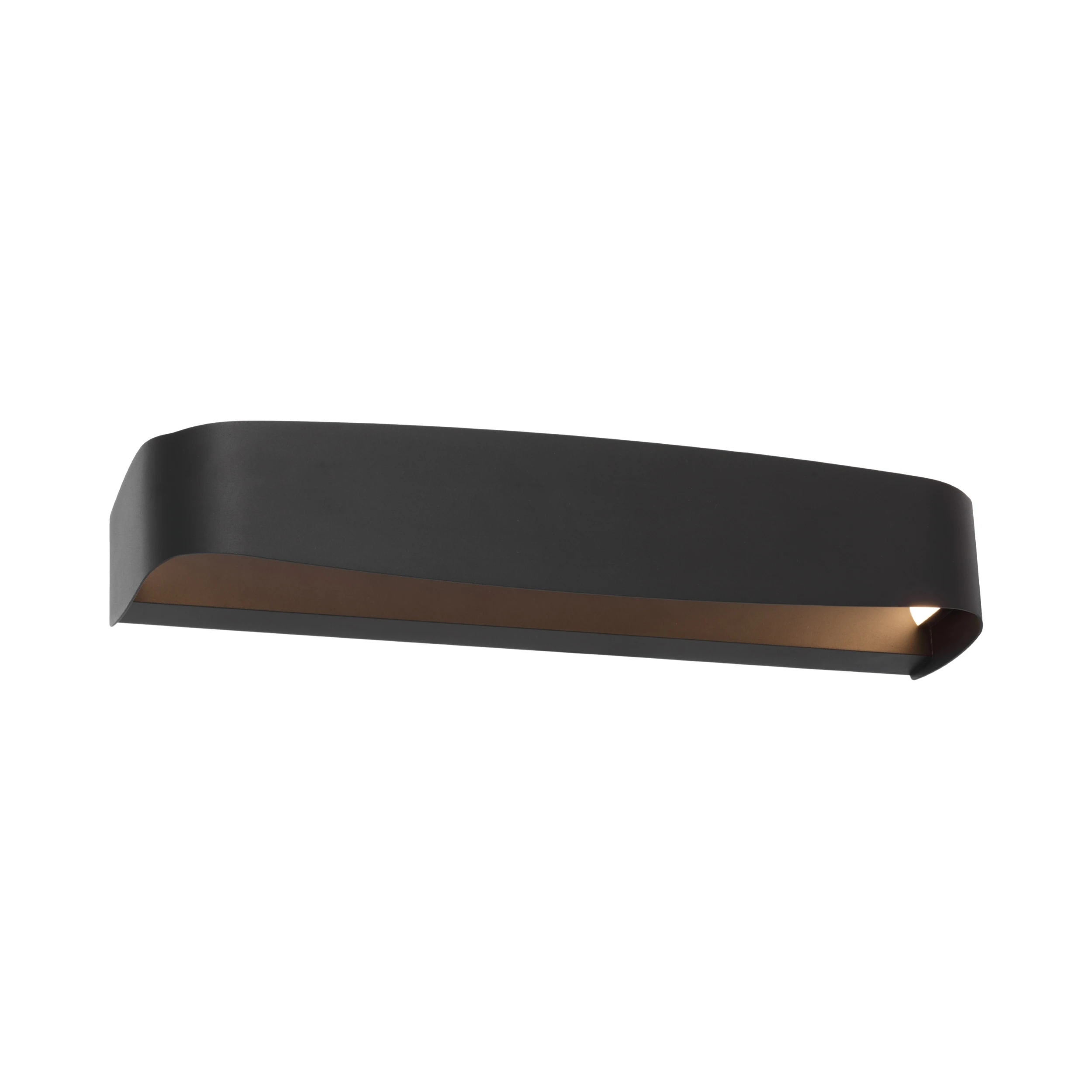 Waidbruk IP44 Sand Black Up Down LED Wall Light