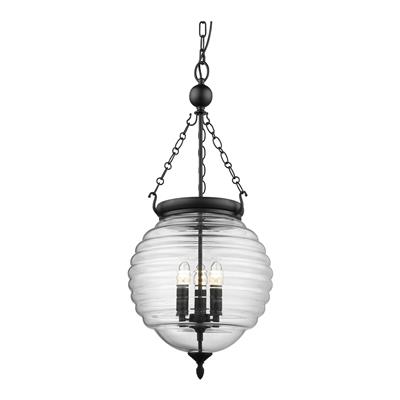 Erin Glass Jar Lantern Pendant Light