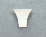 Wide Torch Ceramic Wall Bracket Light