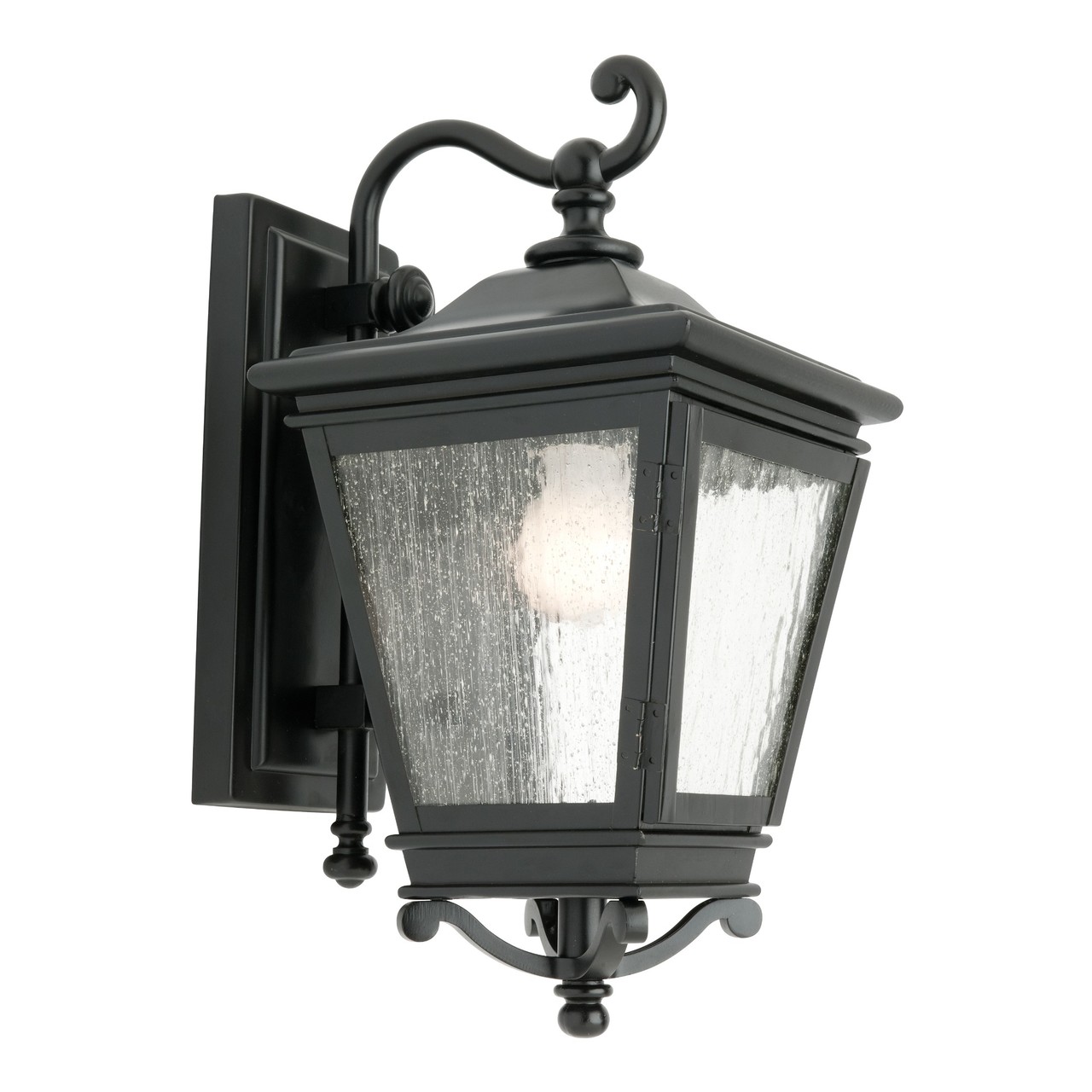 Nottingham Clear Stripped Exterior Wall Light