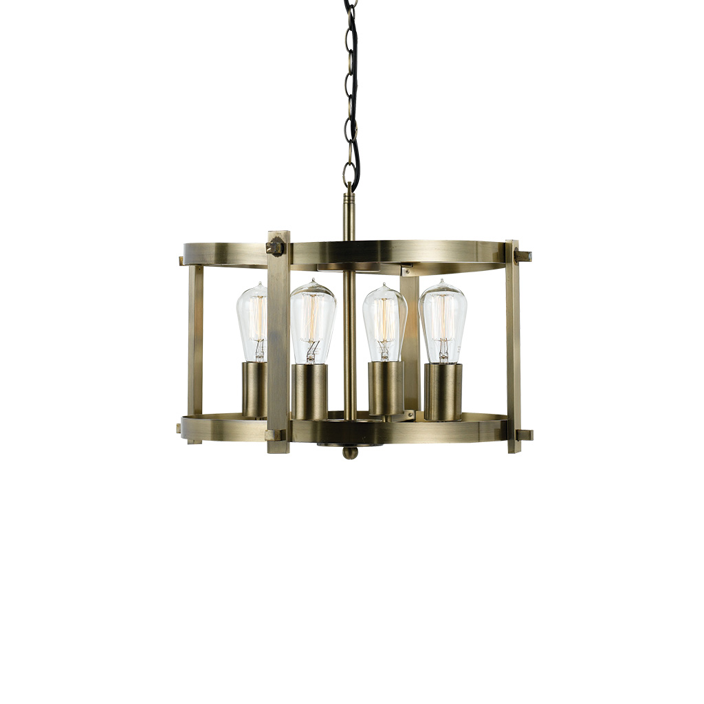 Open Drum Small Chandelier