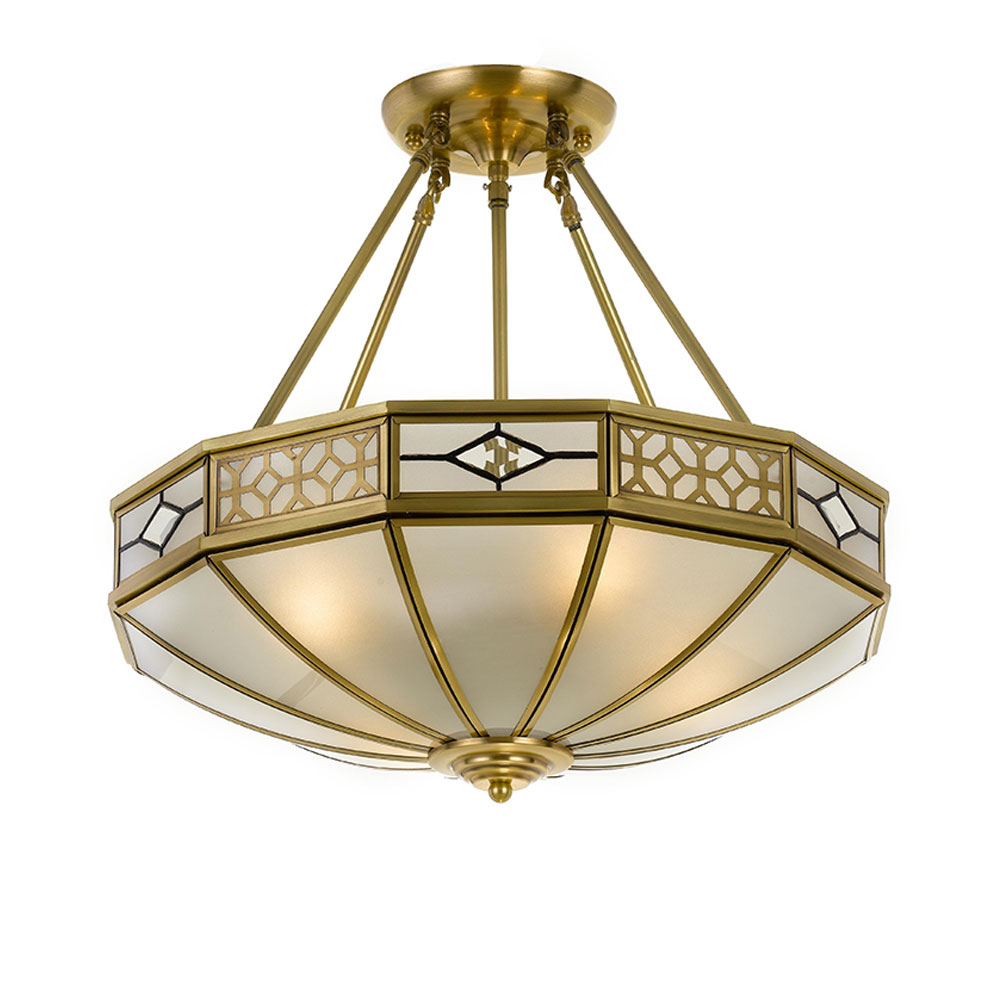 Berg 4 Light Close to Ceiling Light