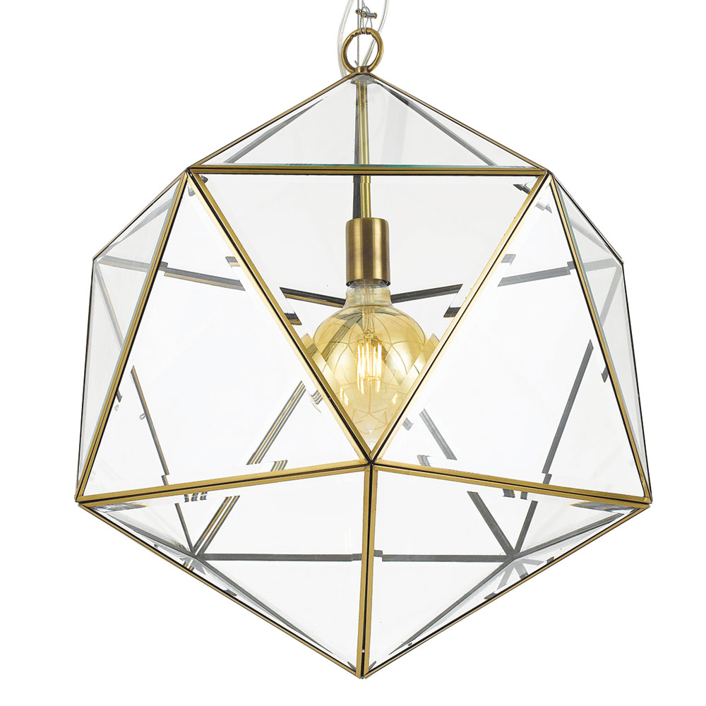 Diamond Prism Pendant Light