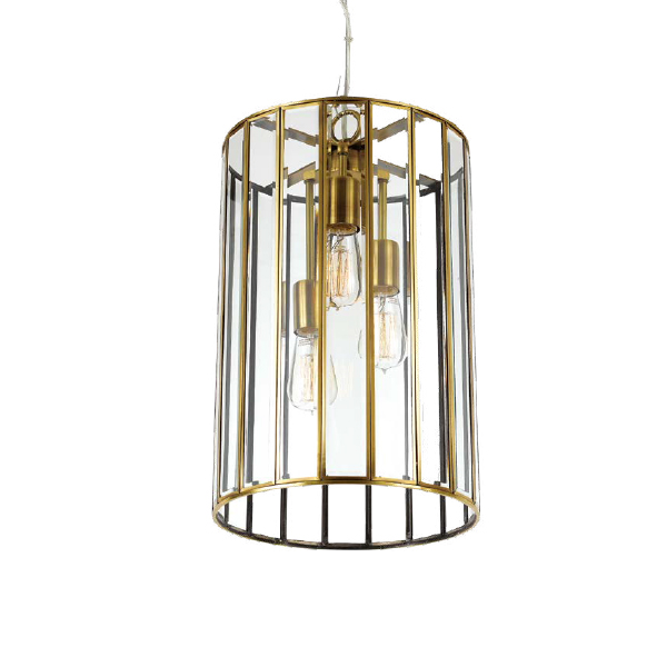 Prism Cage Drop Pendant Light