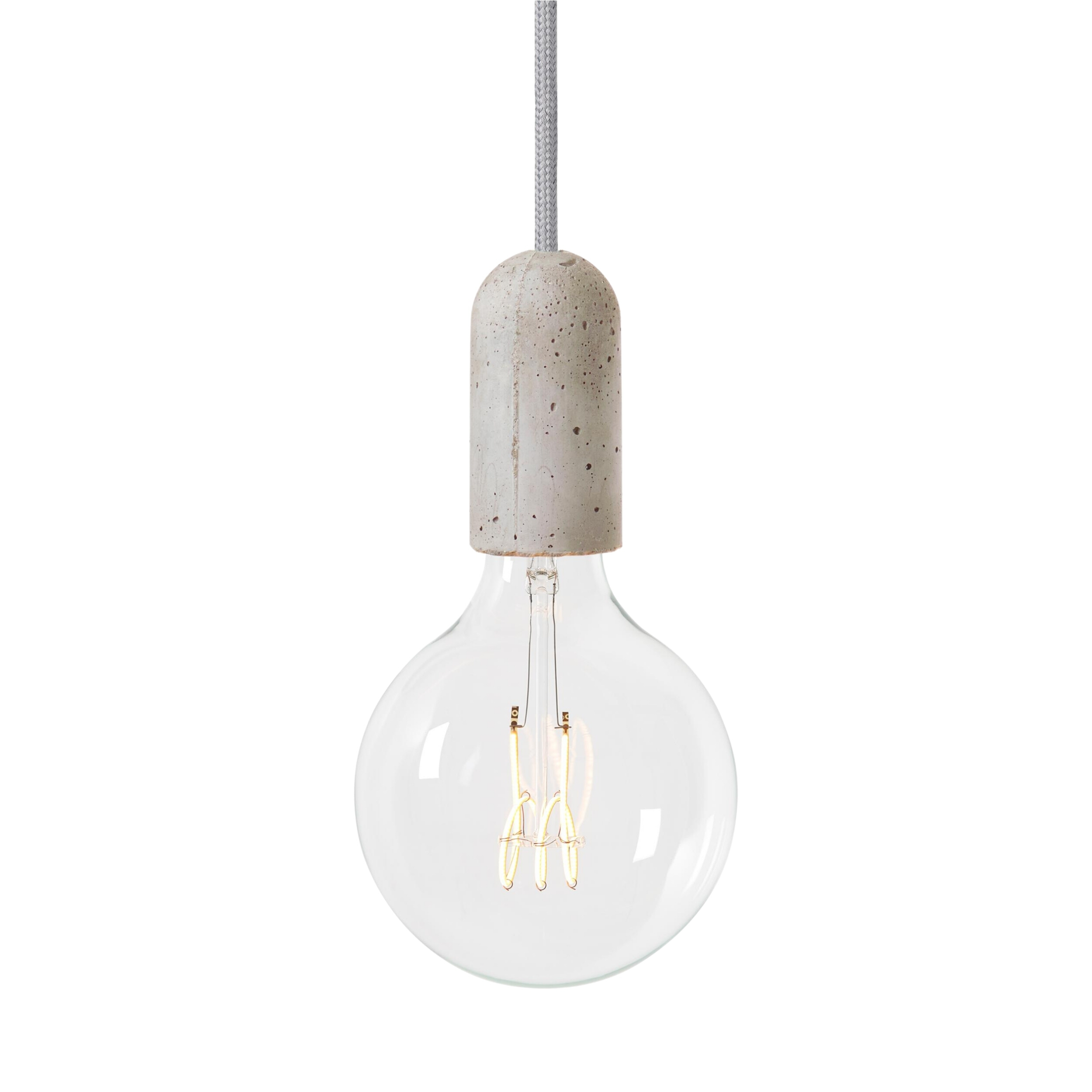 Base Concrete Pendant Light