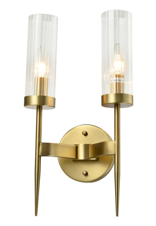 Seattle 2 Light Tubular Wall Sconce