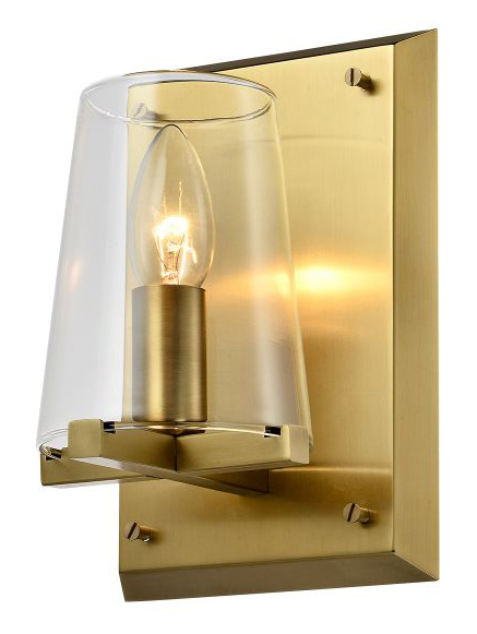 Canova Vintage Glass Wall Sconce