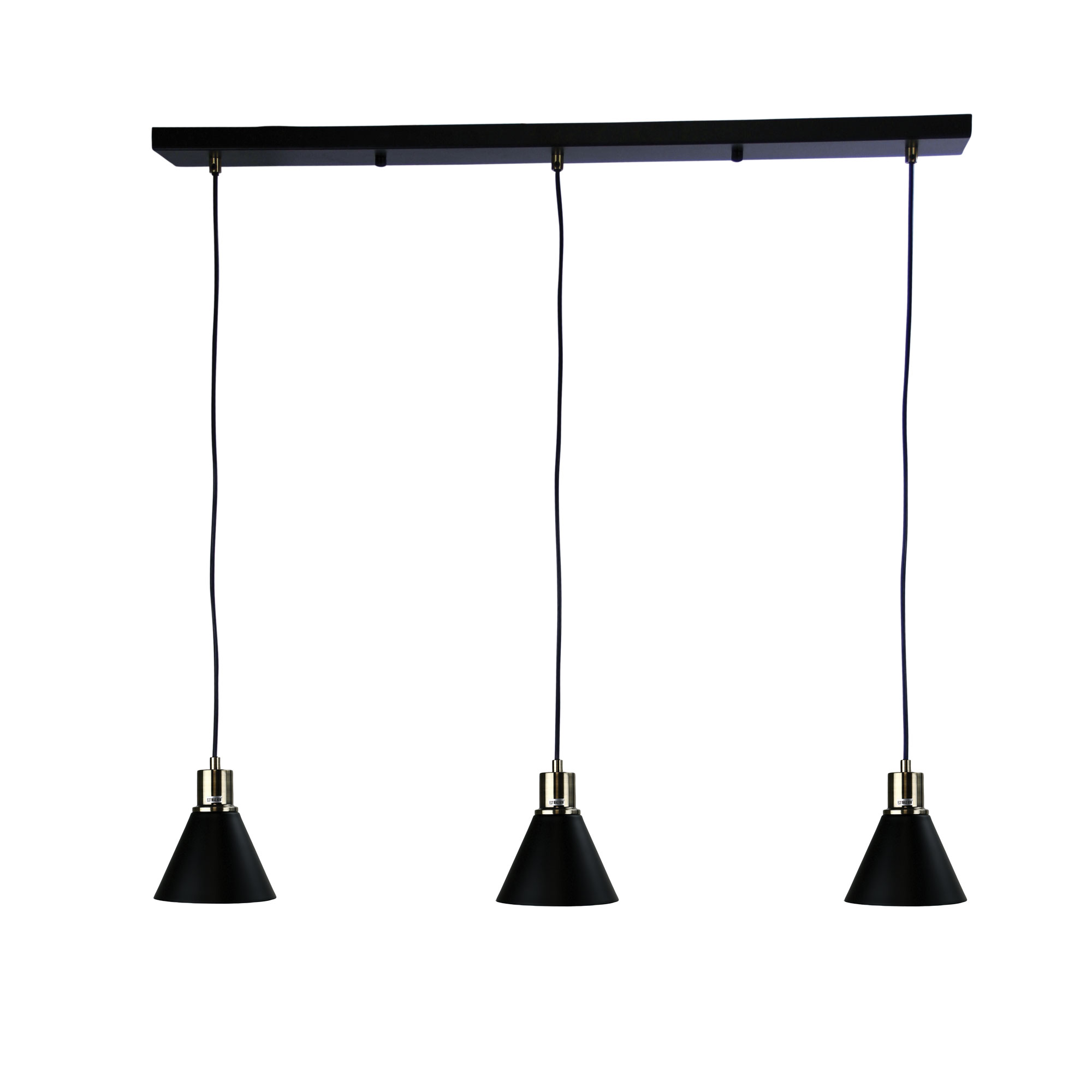 Como Cone 3 light Bar Pendant Light