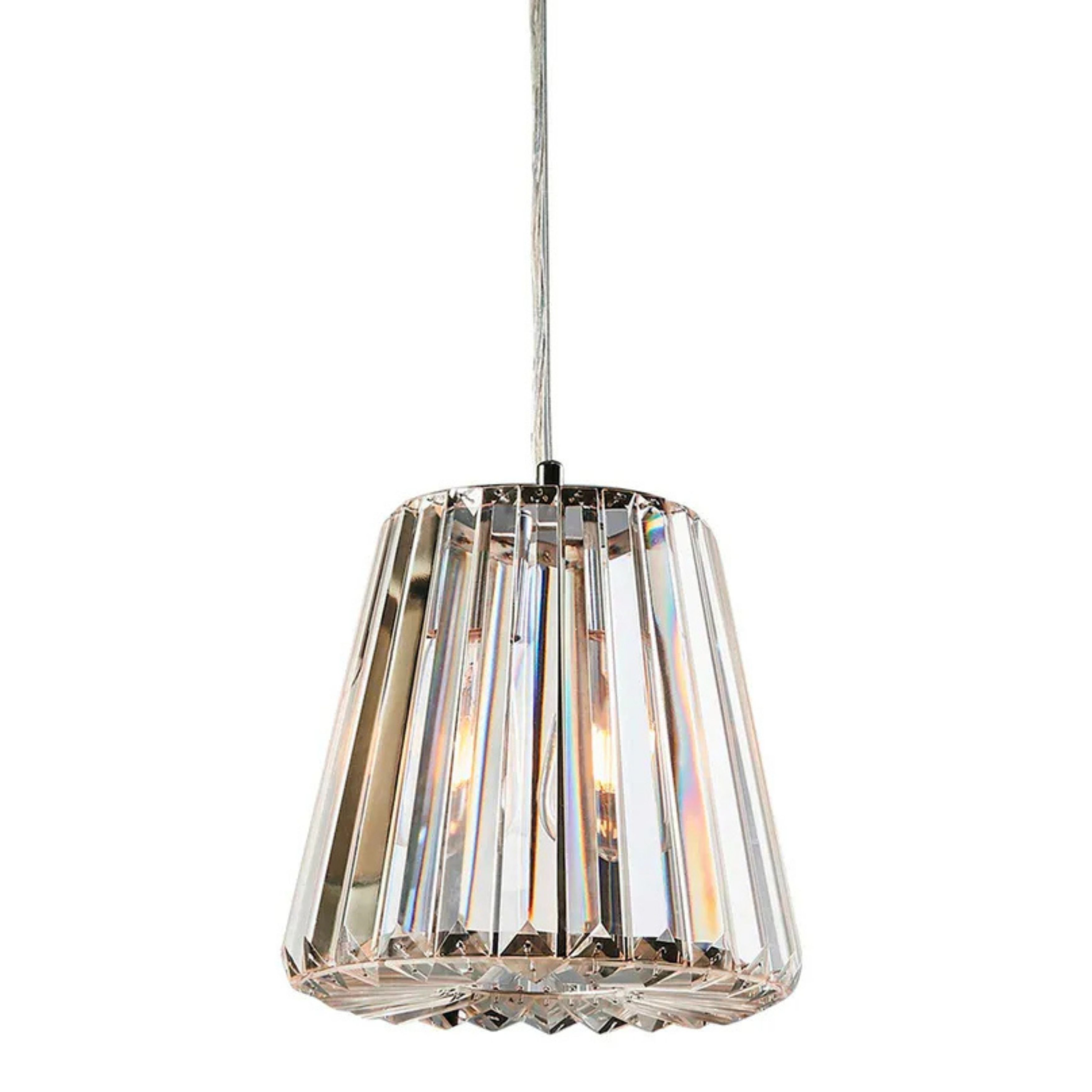 Mulan Clear Glass Pendant Light