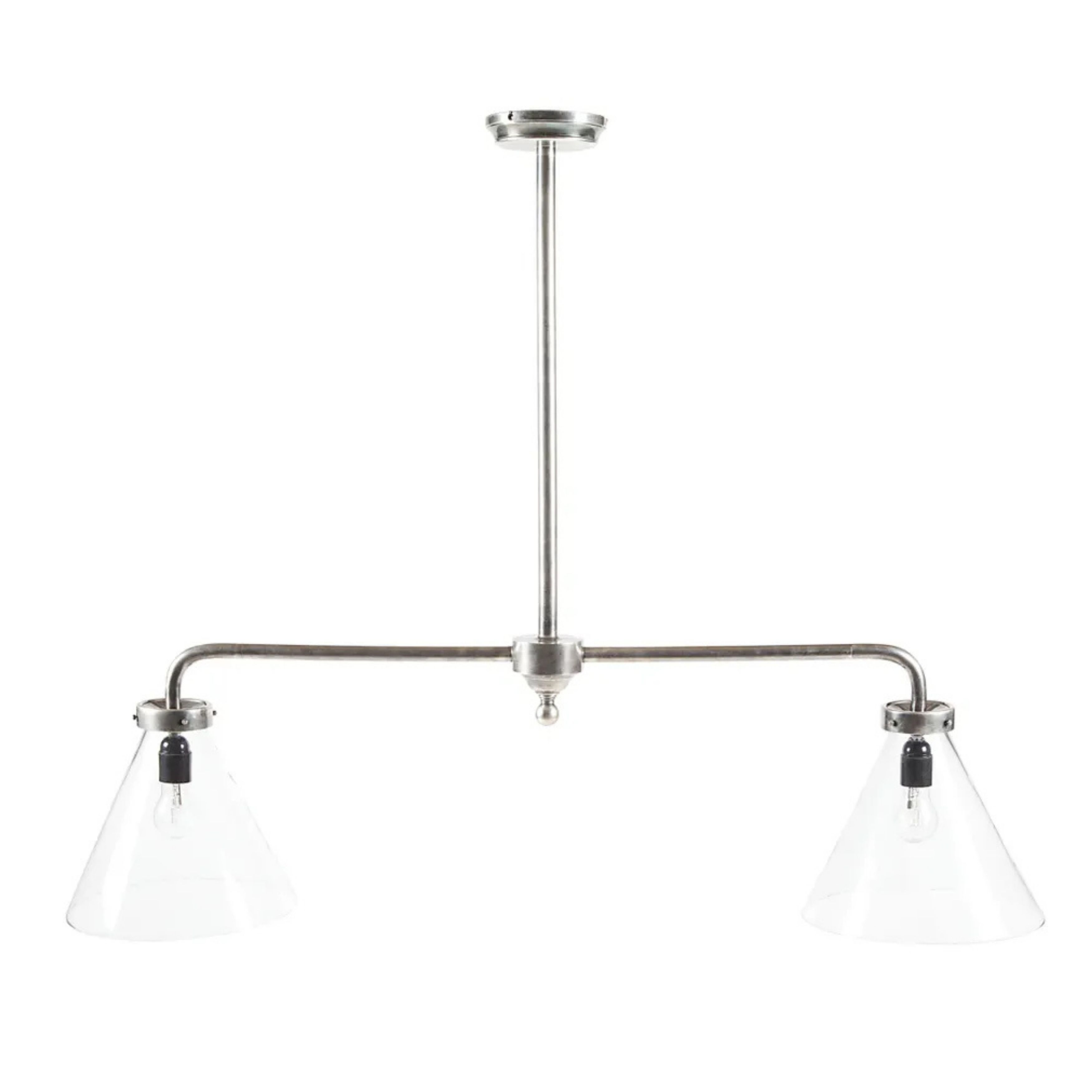Greyson Glass Cone Linear Pendant Light