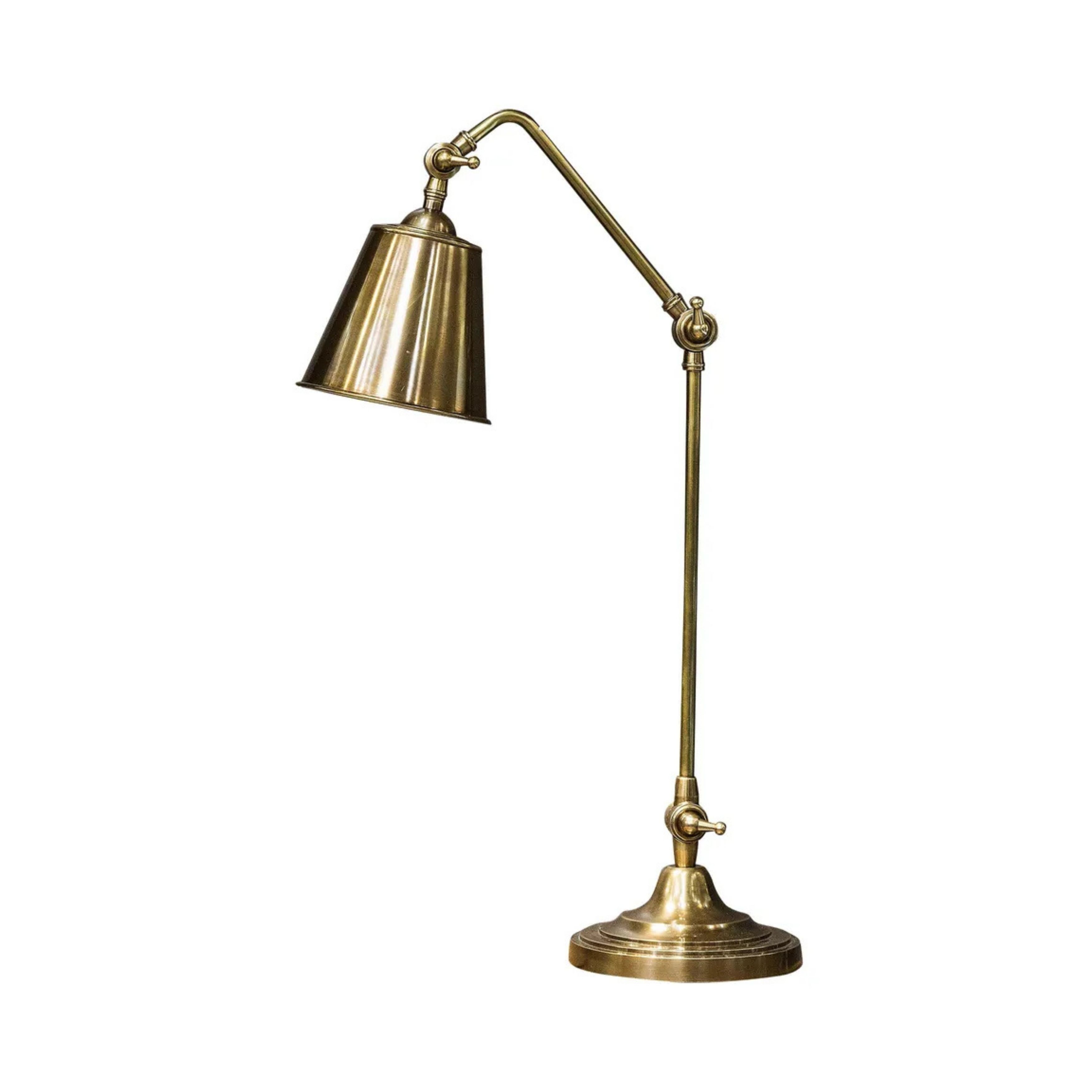 Cuba Antique Brass Table Lamp