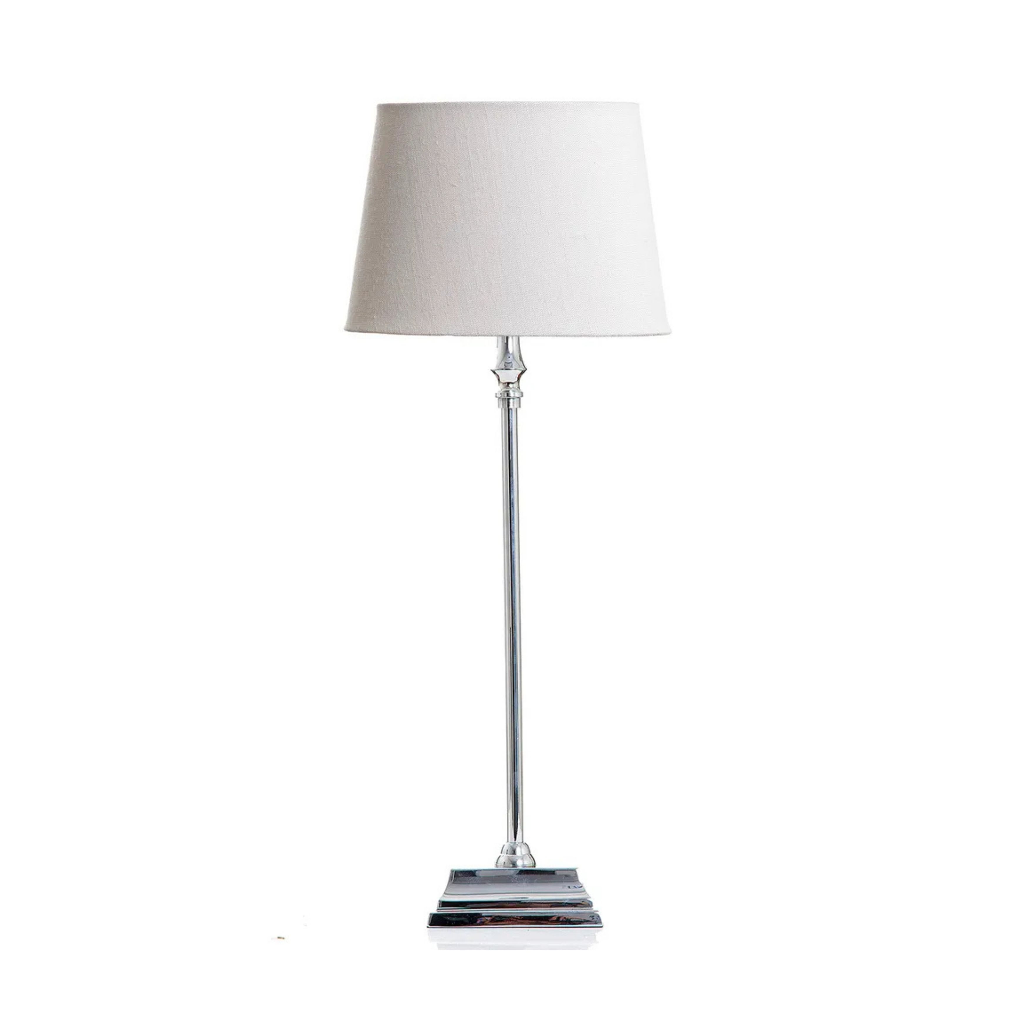 Athens Shiny Nickel Table Lamp