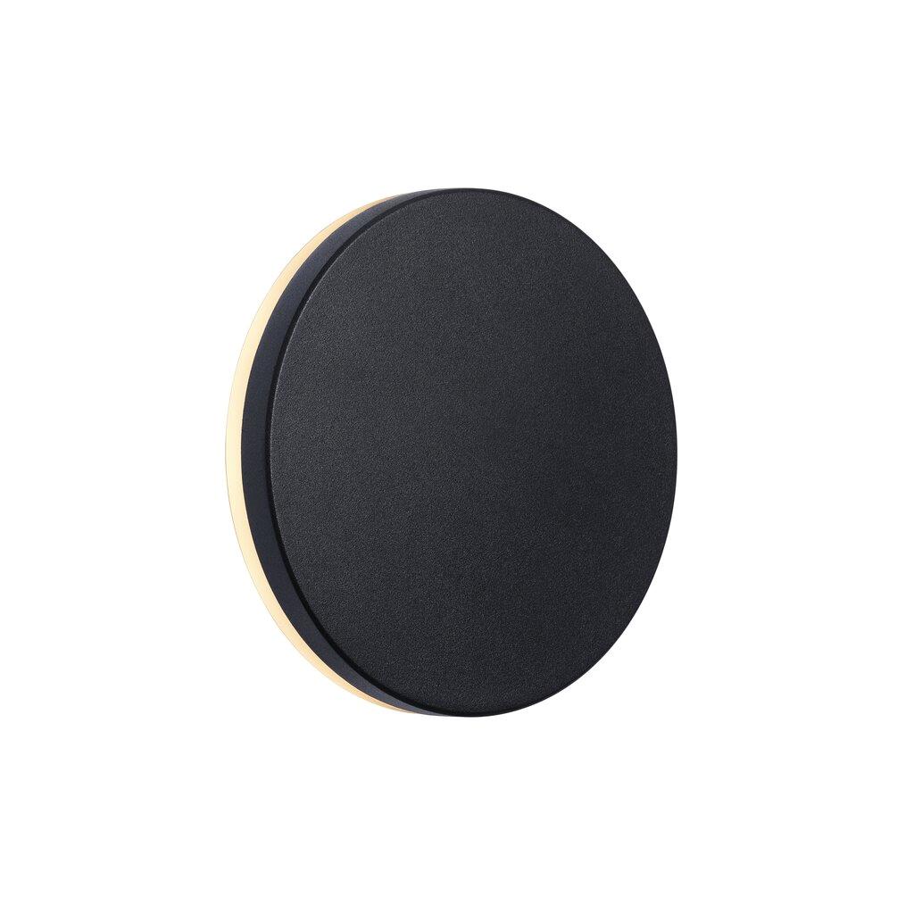 Artego Black Circle Outdoor Wall Light