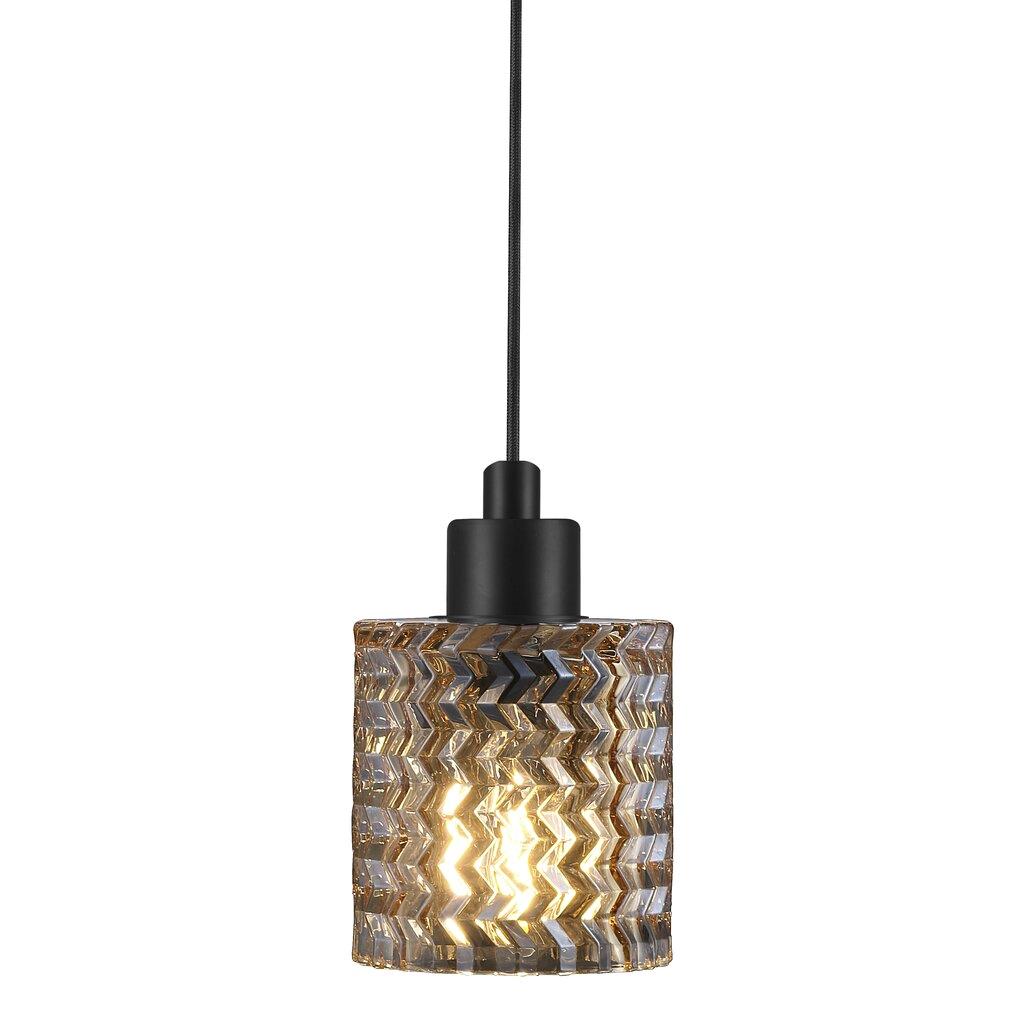 Hollywood Amber Glass Pendant Light