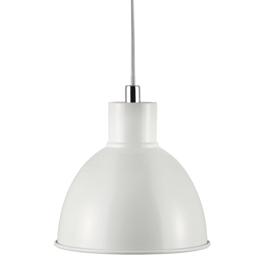Pop White Bell Dome Pendant Light